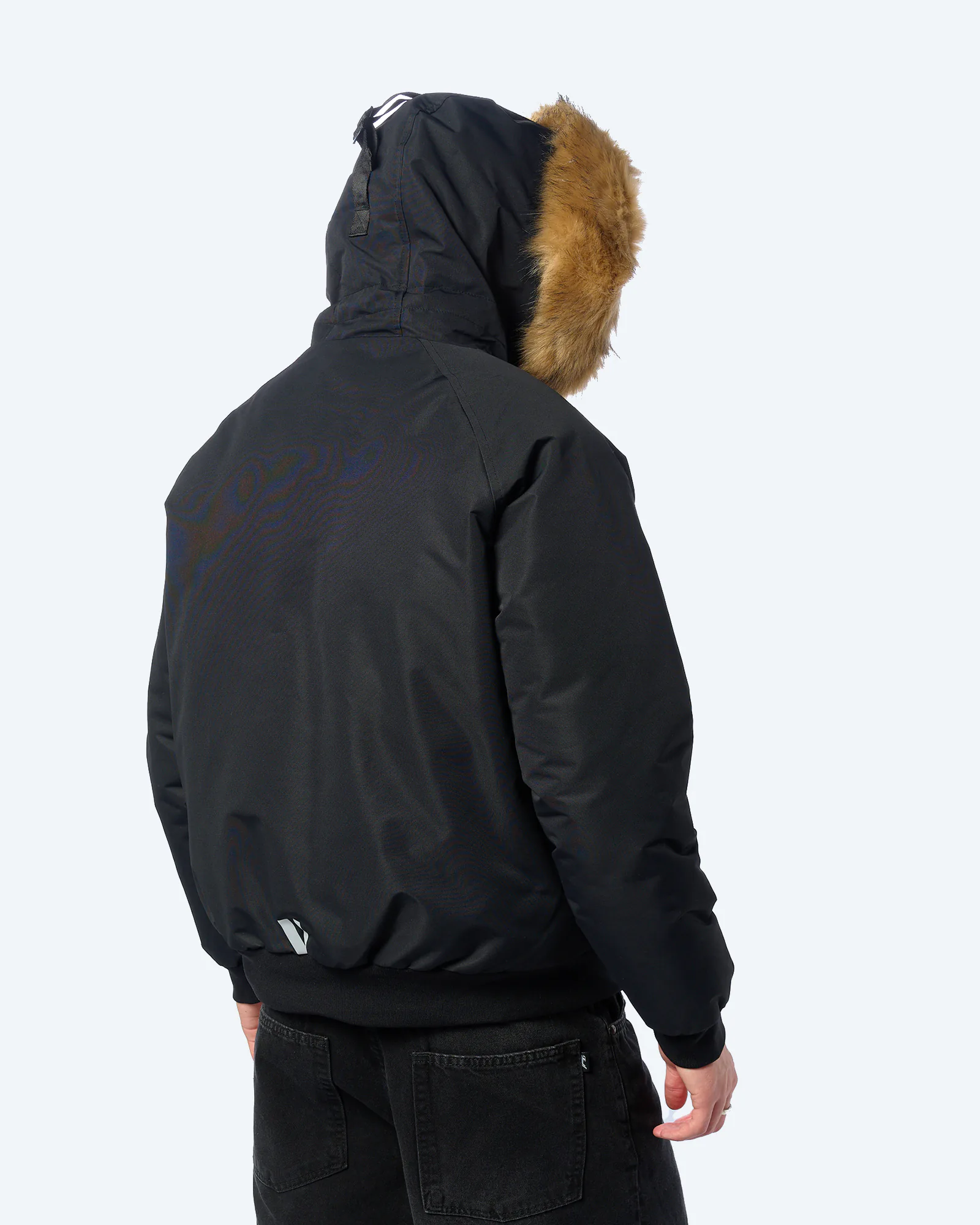 Zavetti Canada Abelli 2.0 Hooded Bomber Jacket Black