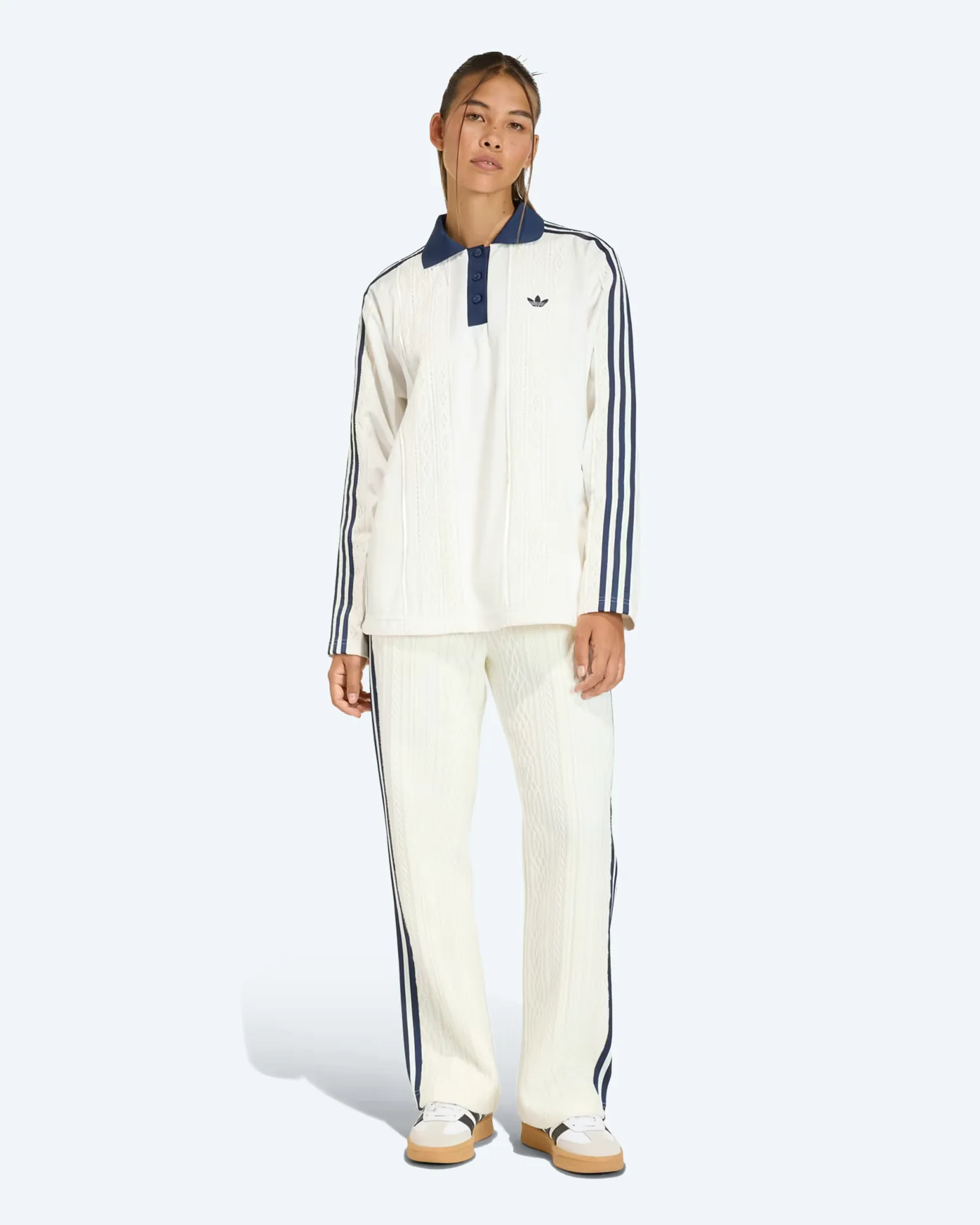 adidas Winterised Longsleeve Jersey Offwhite