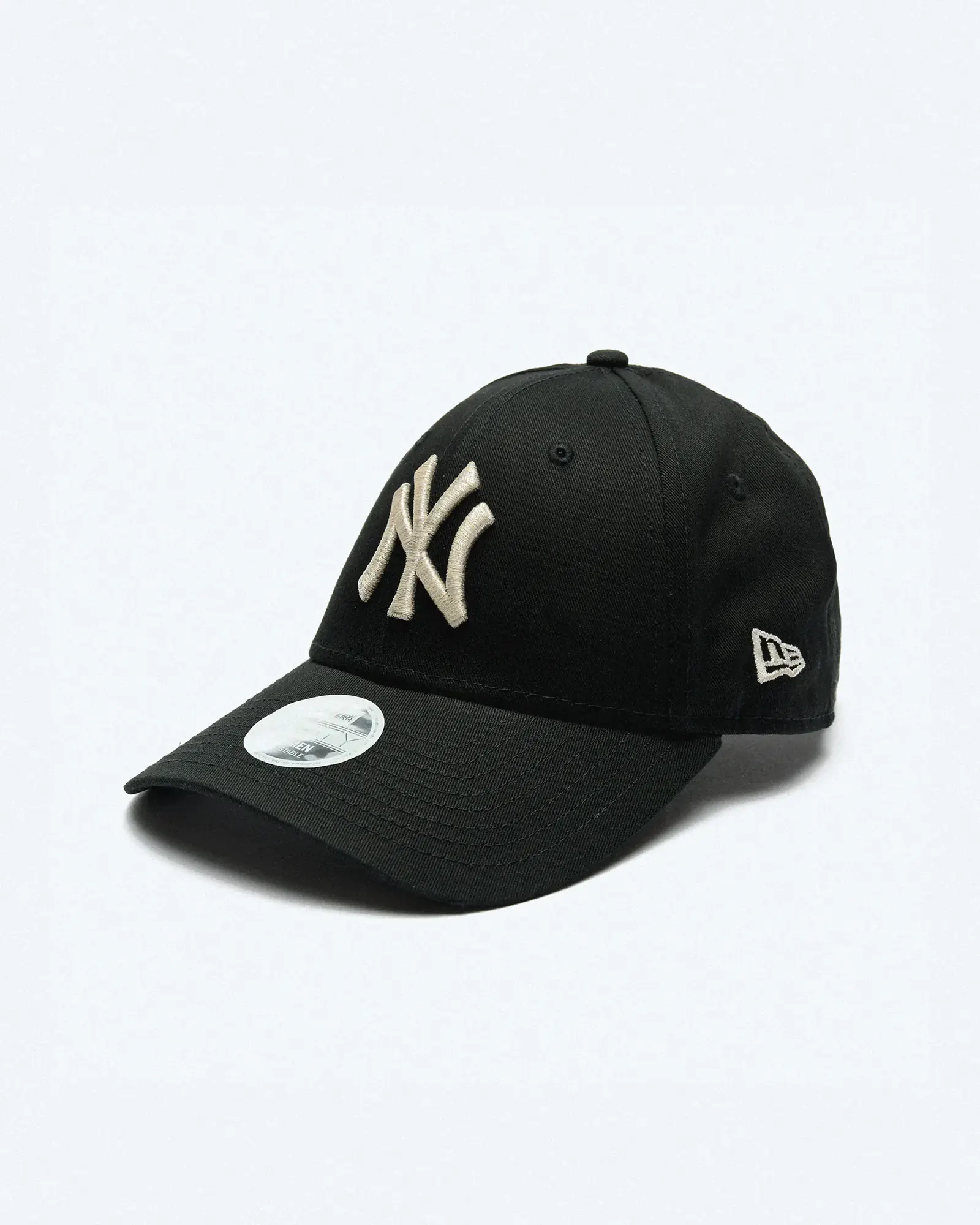 New Era Wmns Metallic Logo 9Forty NY Yankees Stapback Cap Black