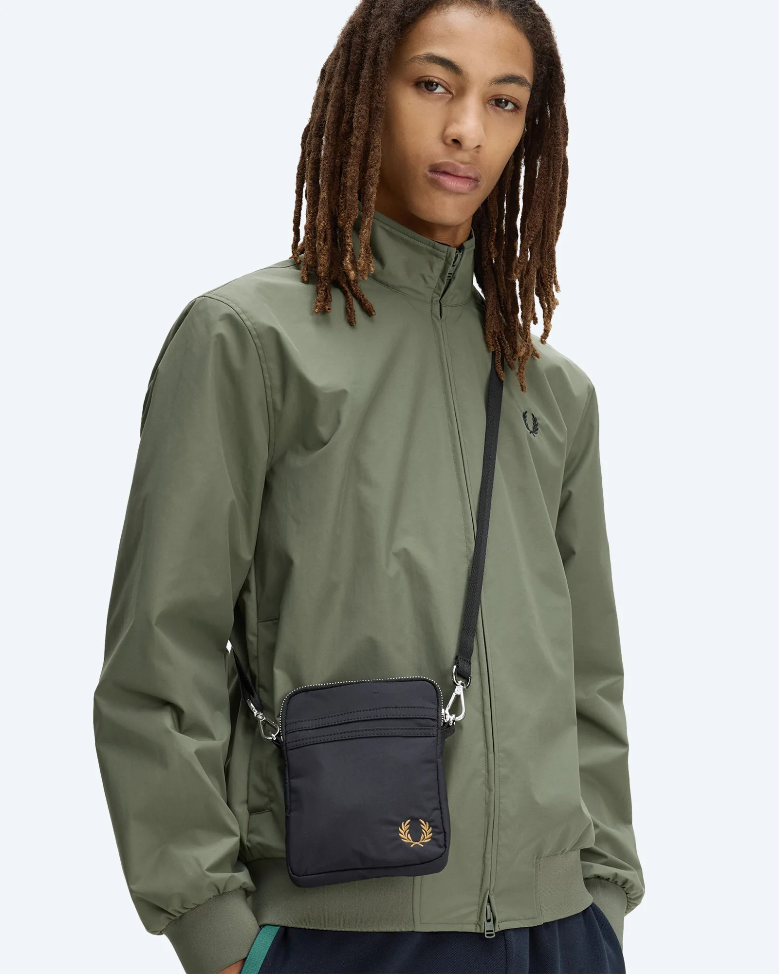 Fred Perry Brentham Small Side Bag Black