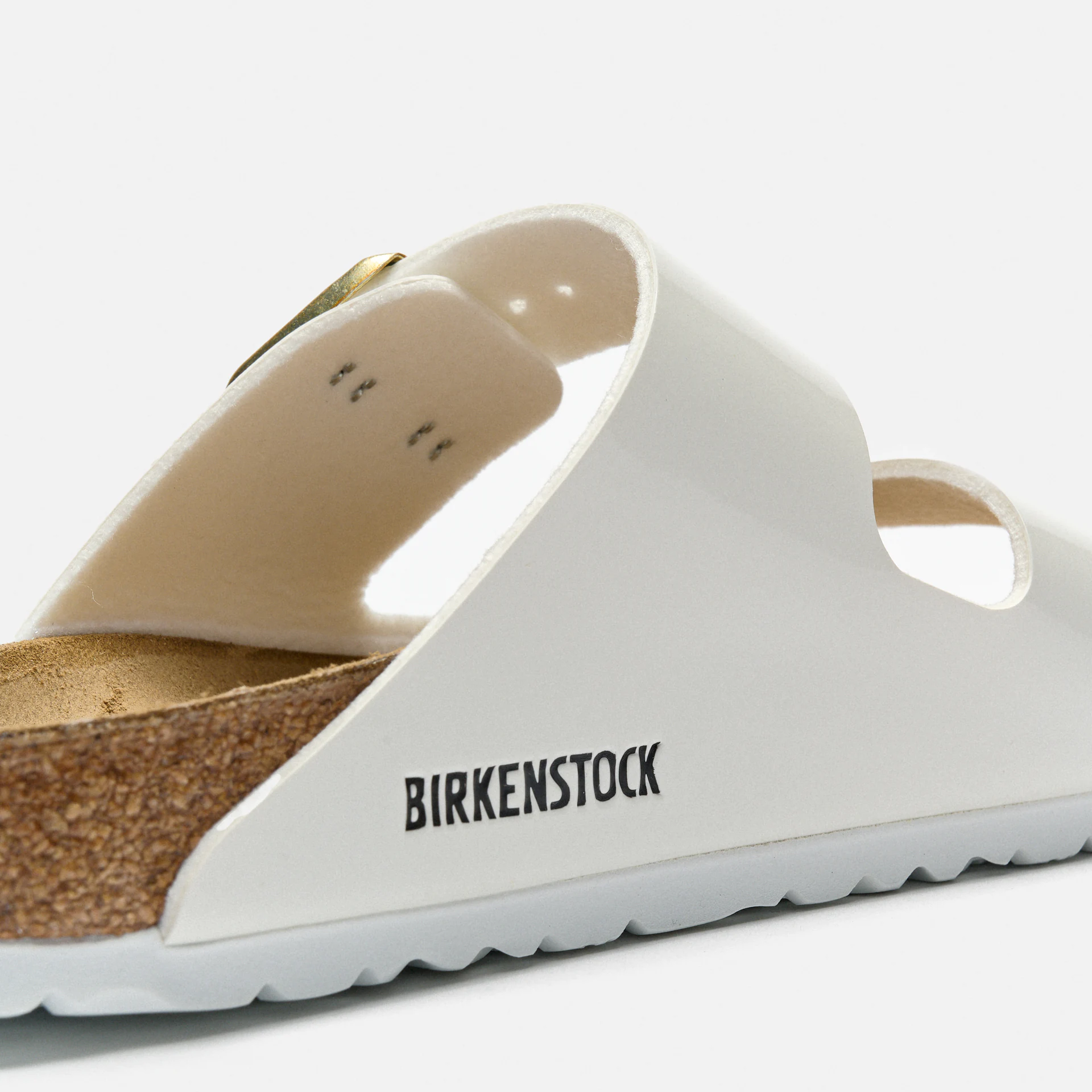 Birkenstock Arizona BF Sandals Patent White