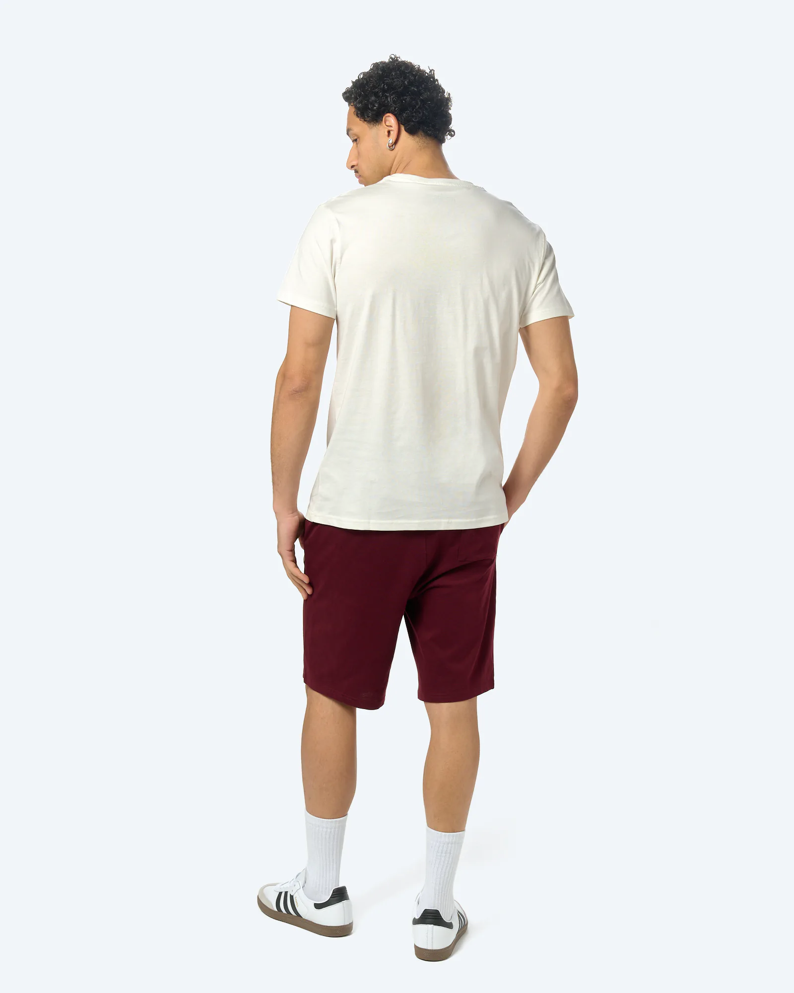 Lonsdale Moy Set Ecru/Oxblood