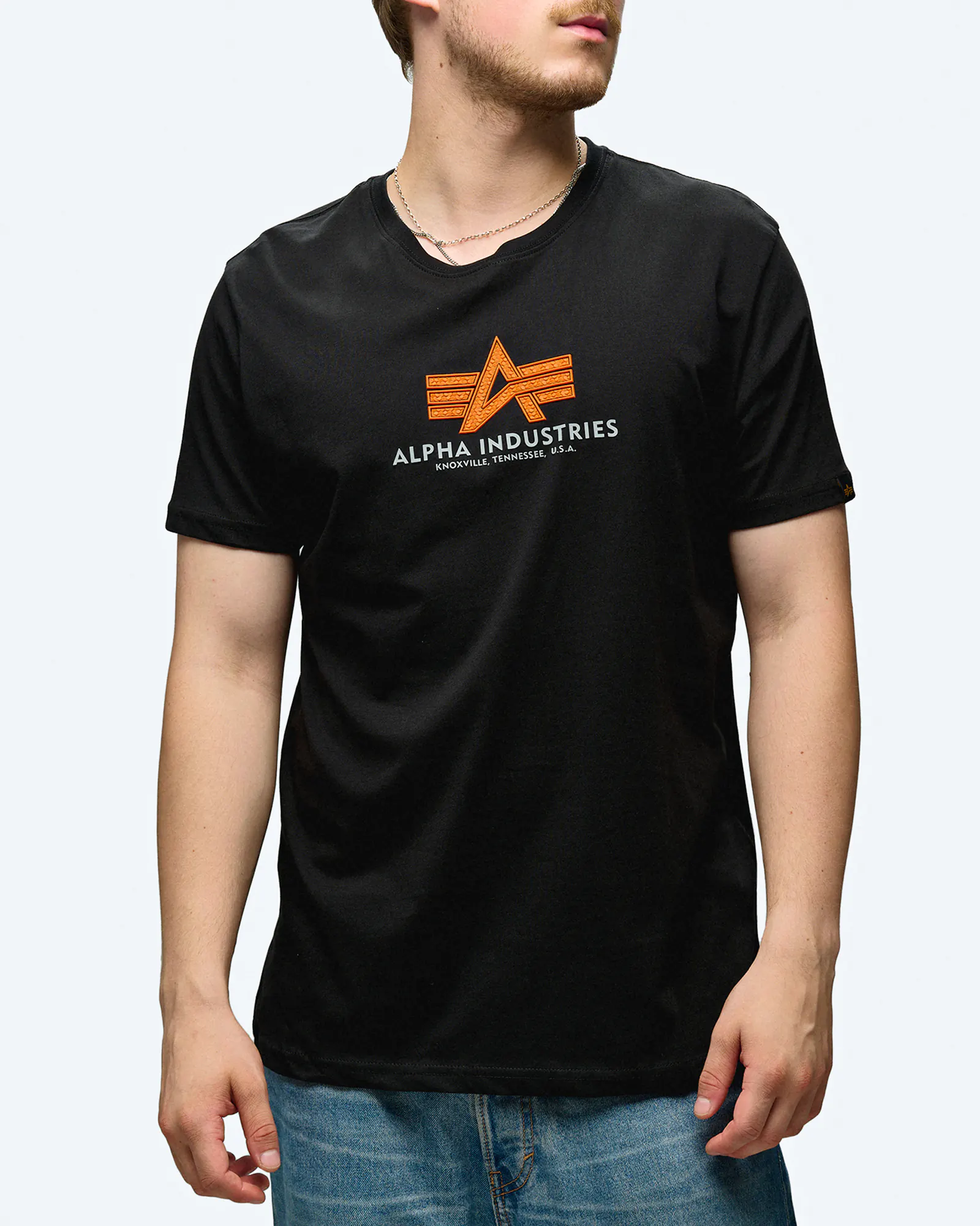 Alpha Industries Basic T-Shirt Rubber Black Alpha Industries Basic T-Shirt Rubber Black