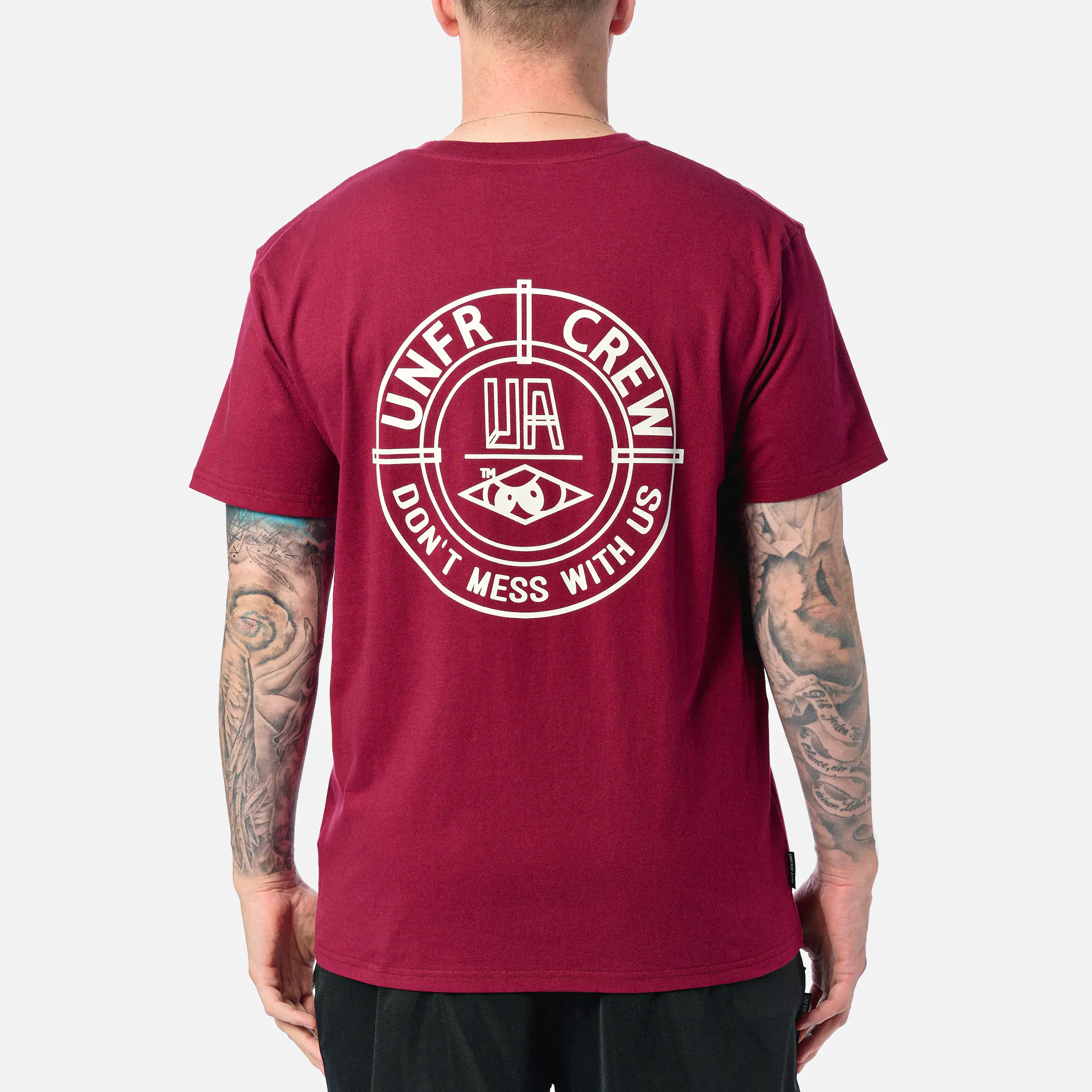 Unfair Athletics DMWU BP T-Shirt Burgundy