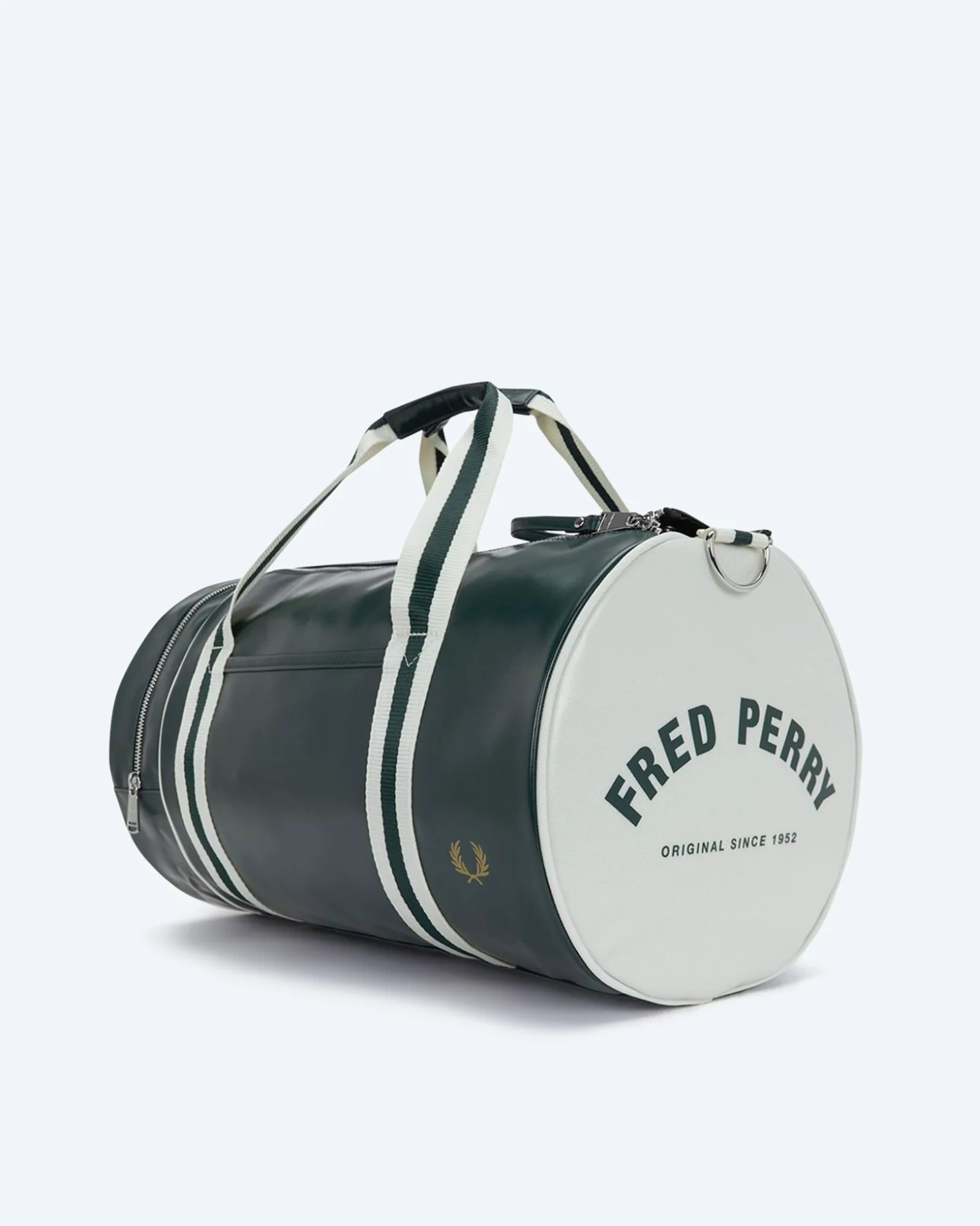 Fred Perry Classic Barrel Bag Grassroots/Ecru