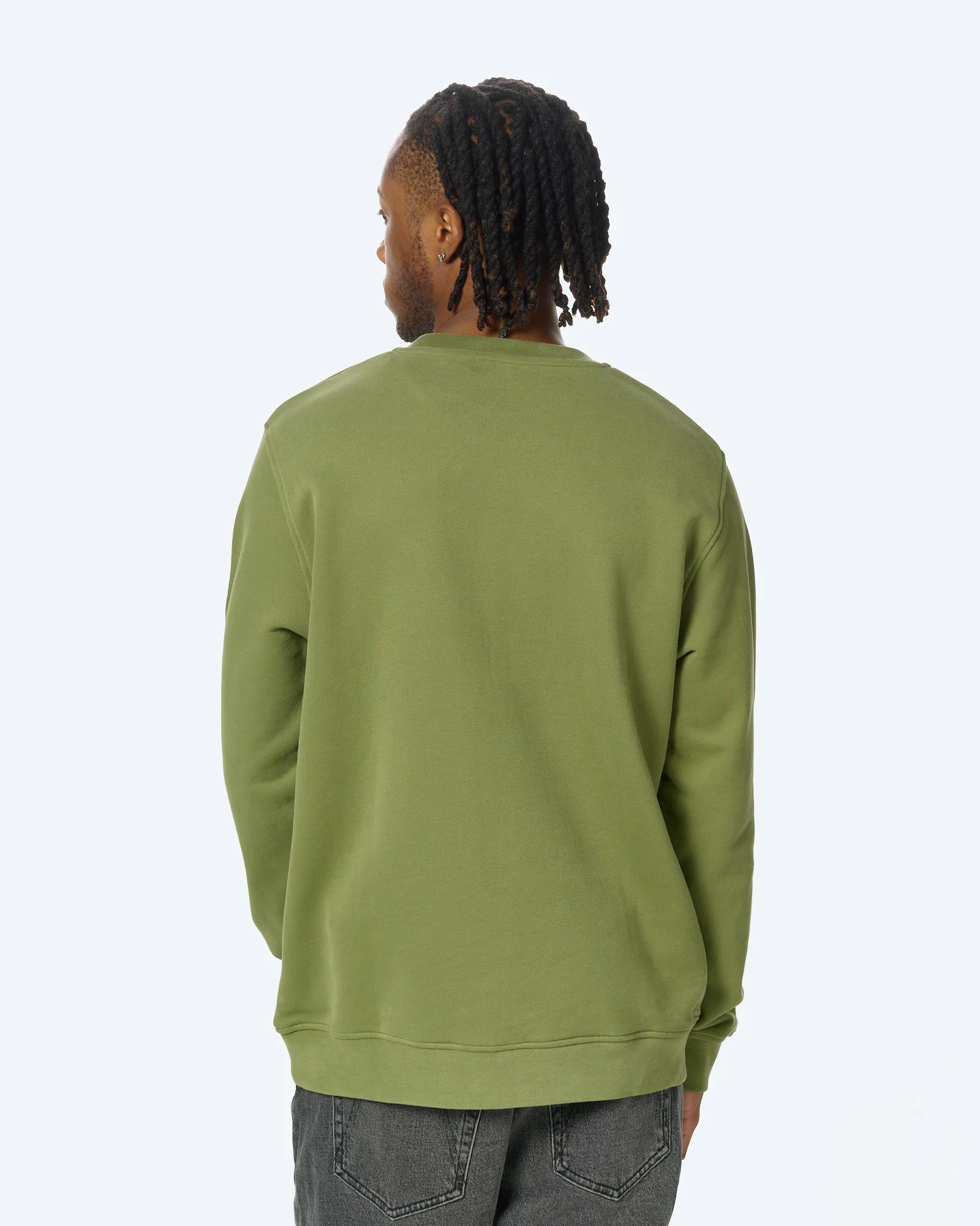 ARMEDANGELS BAARO LOOP Sweatshirt Fatigue Green