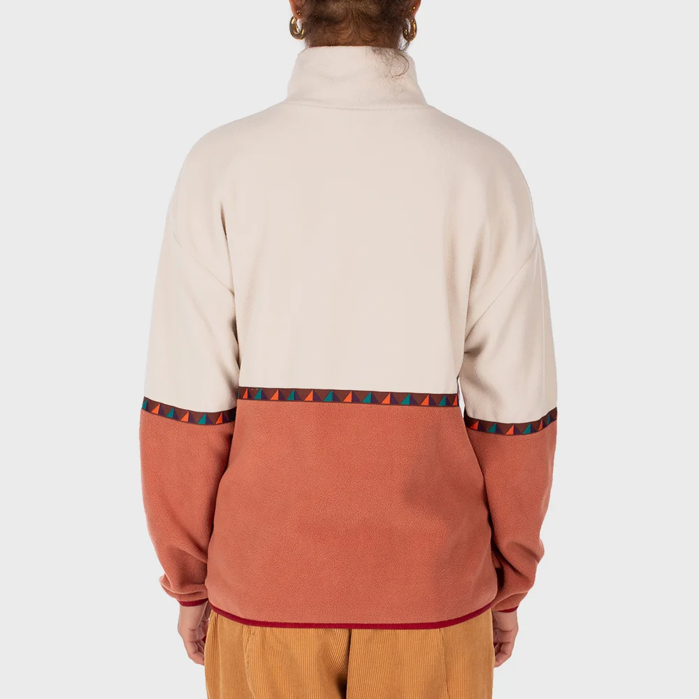Iriedaily Holina Fleece Troyer Cedar Wood