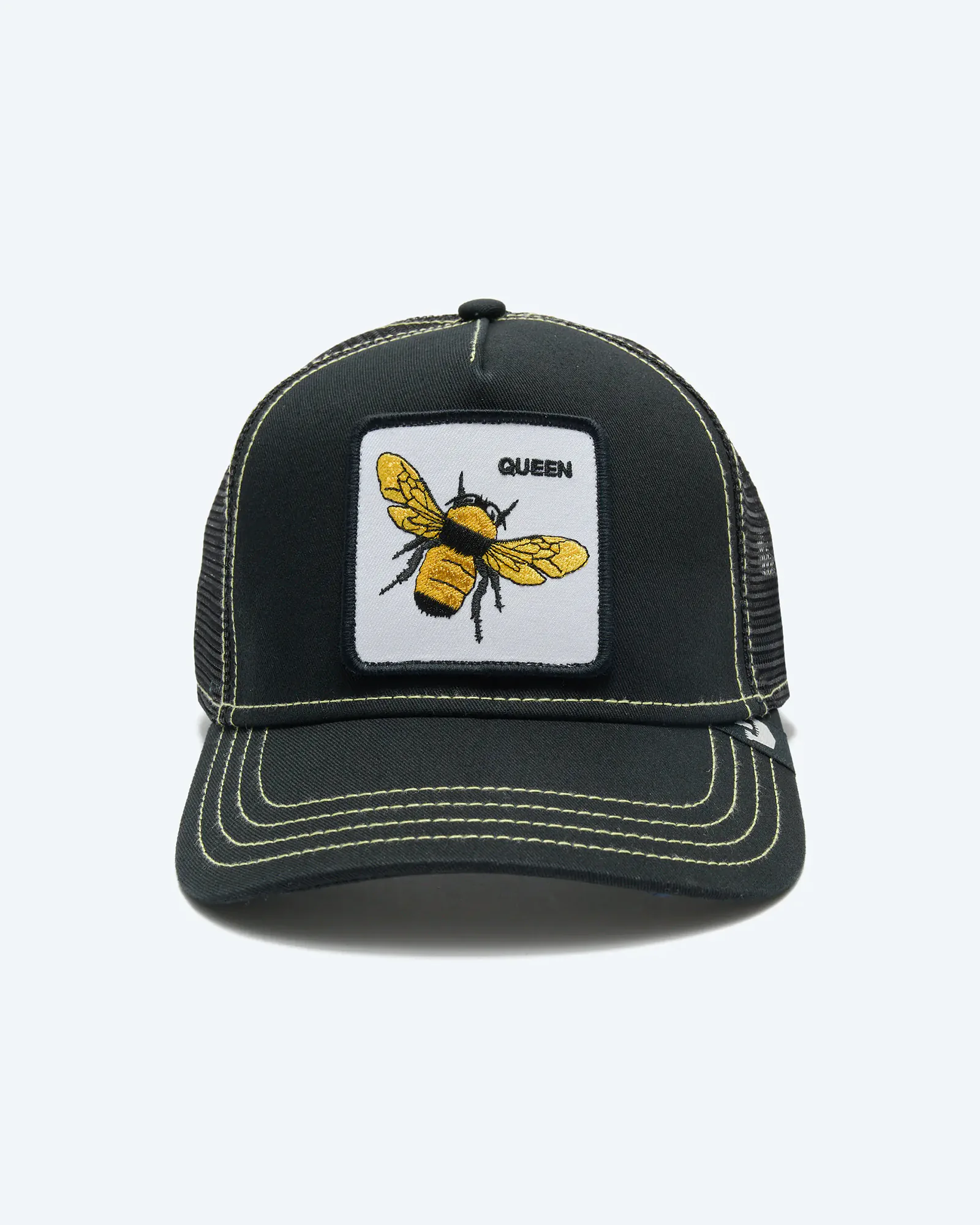 Goorin Bros The Queen Bee Baseball Trucker Cap Black Goorin Bros The Queen Bee Baseball Trucker Cap Black