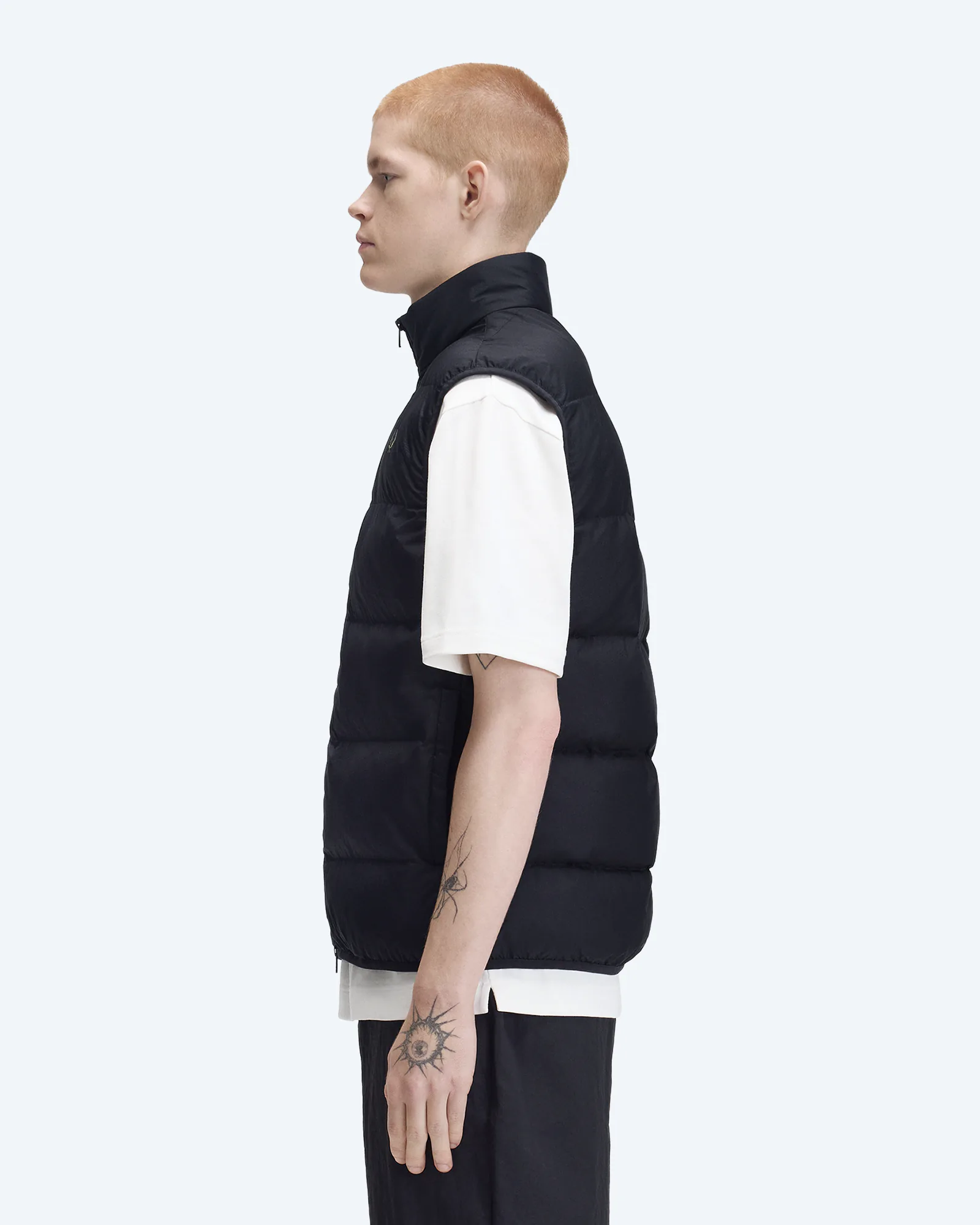 Fred Perry Insulated Gilet Vest Black
