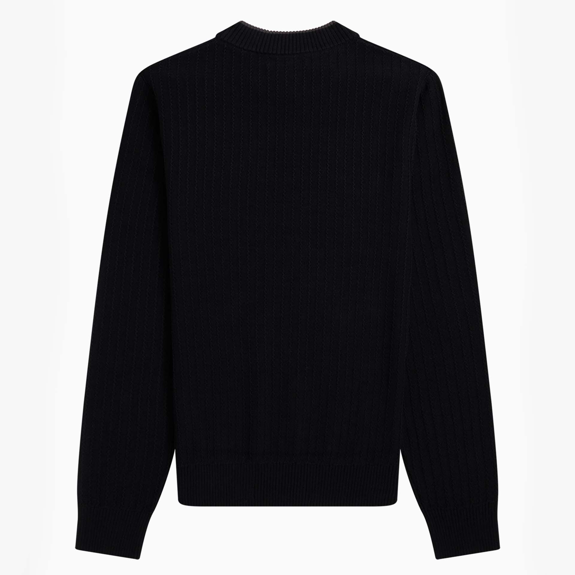 Fred Perry Textured Crew Neck Pullover