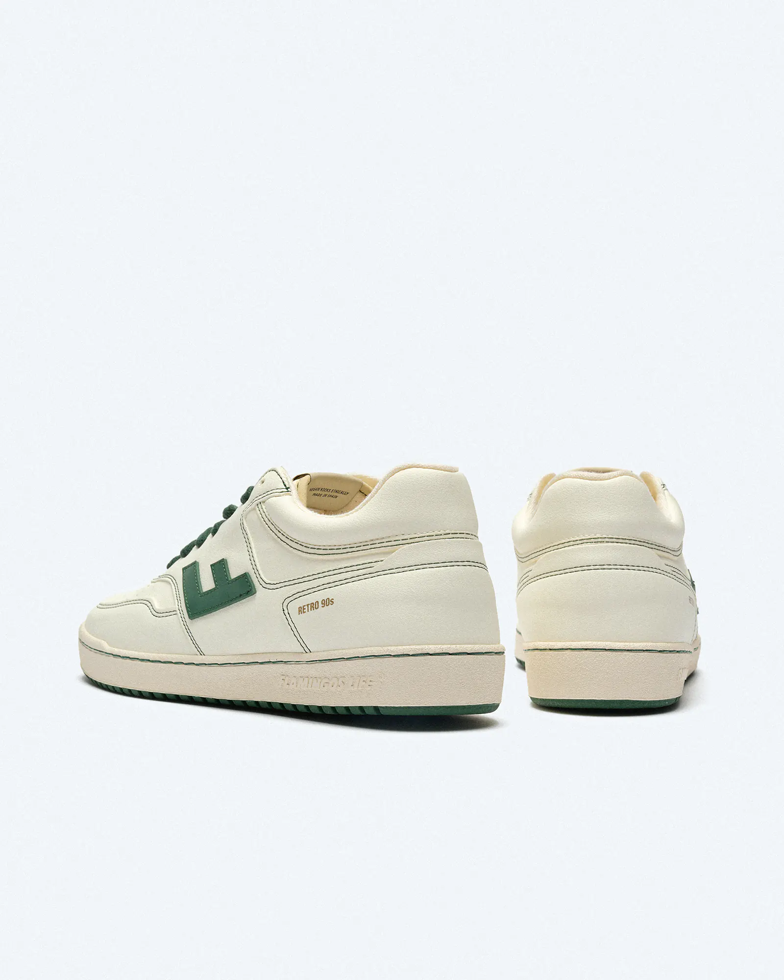 Flamingos Life Retro 90s Sneaker Pearl Forrest Flamingos Life Retro 90s Sneaker Pearl Forrest