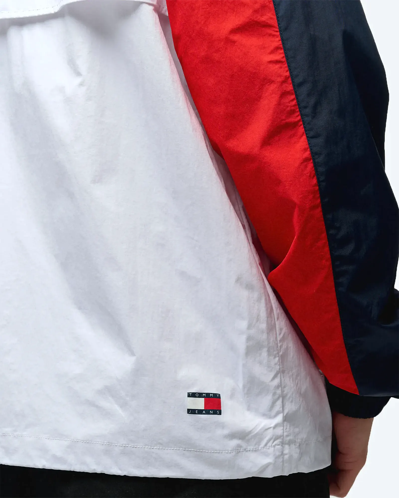Tommy Jeans Chicago Windbreaker White/Red Tommy Jeans Chicago Windbreaker White/Red