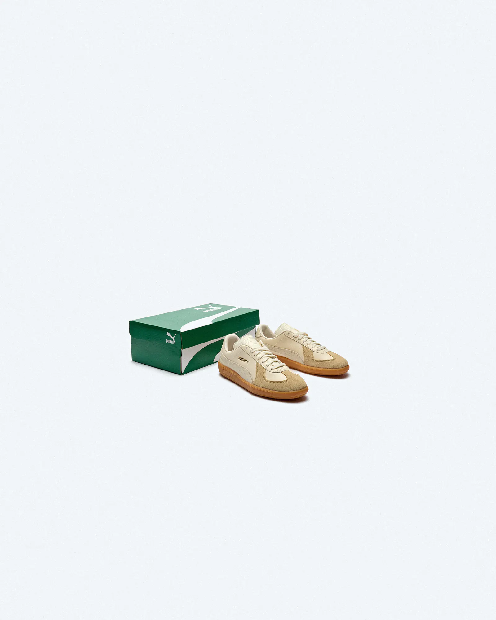 PUMA Army Trainer Sneaker Sugared Almond/Prairie Tan PUMA Army Trainer Sneaker Sugared Almond/Prairie Tan