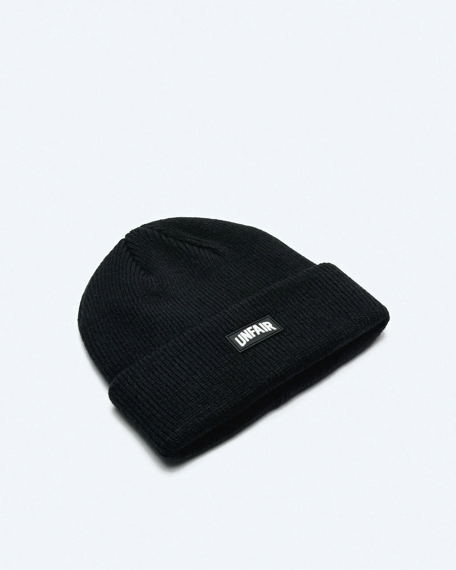 Unfair Athletics Curved Patch Beanie Black Unfair Athletics Curved Patch Beanie Black