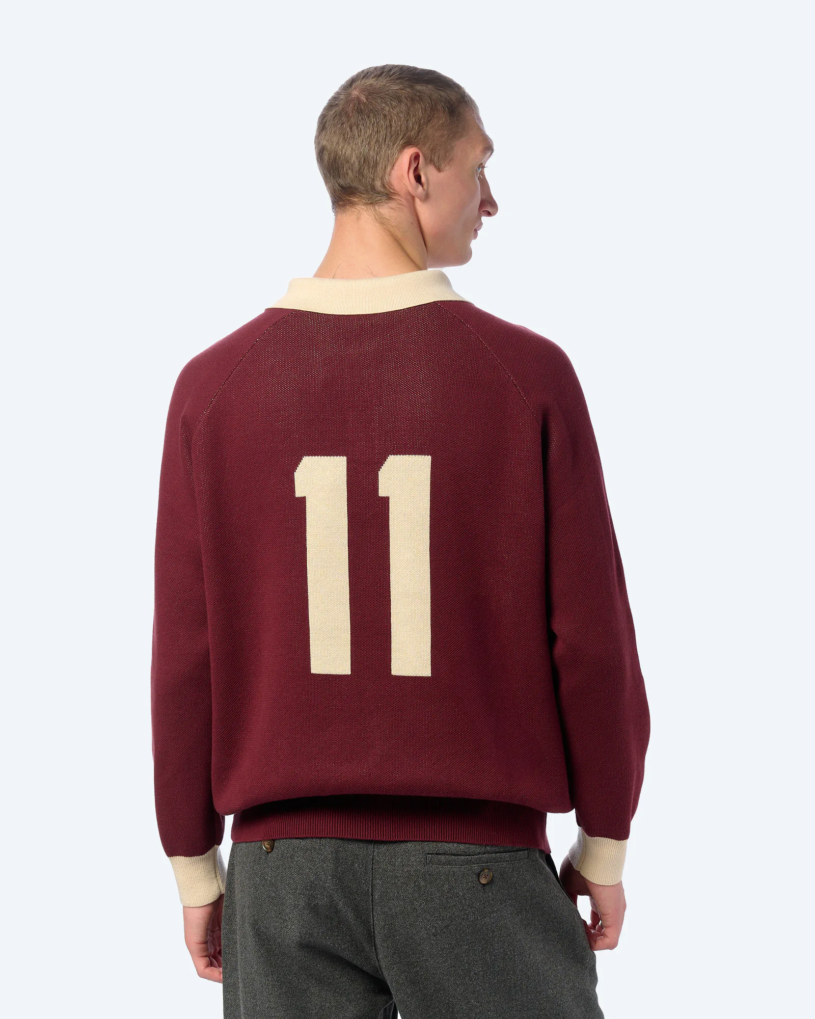 Prohibited Cup Knitted Jersey Bordeaux