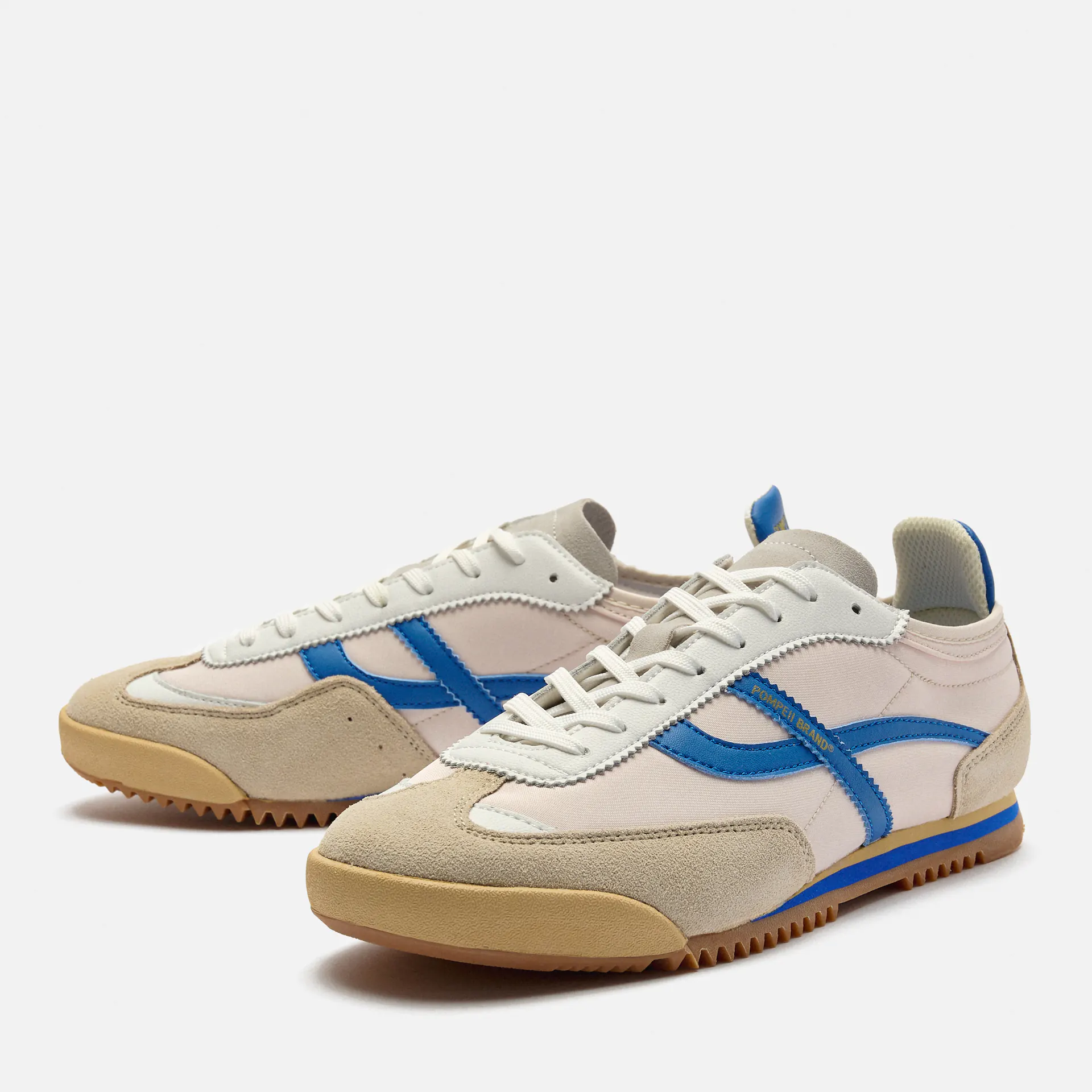 POMPEII Kite Nylon Sneaker Off White/Blue