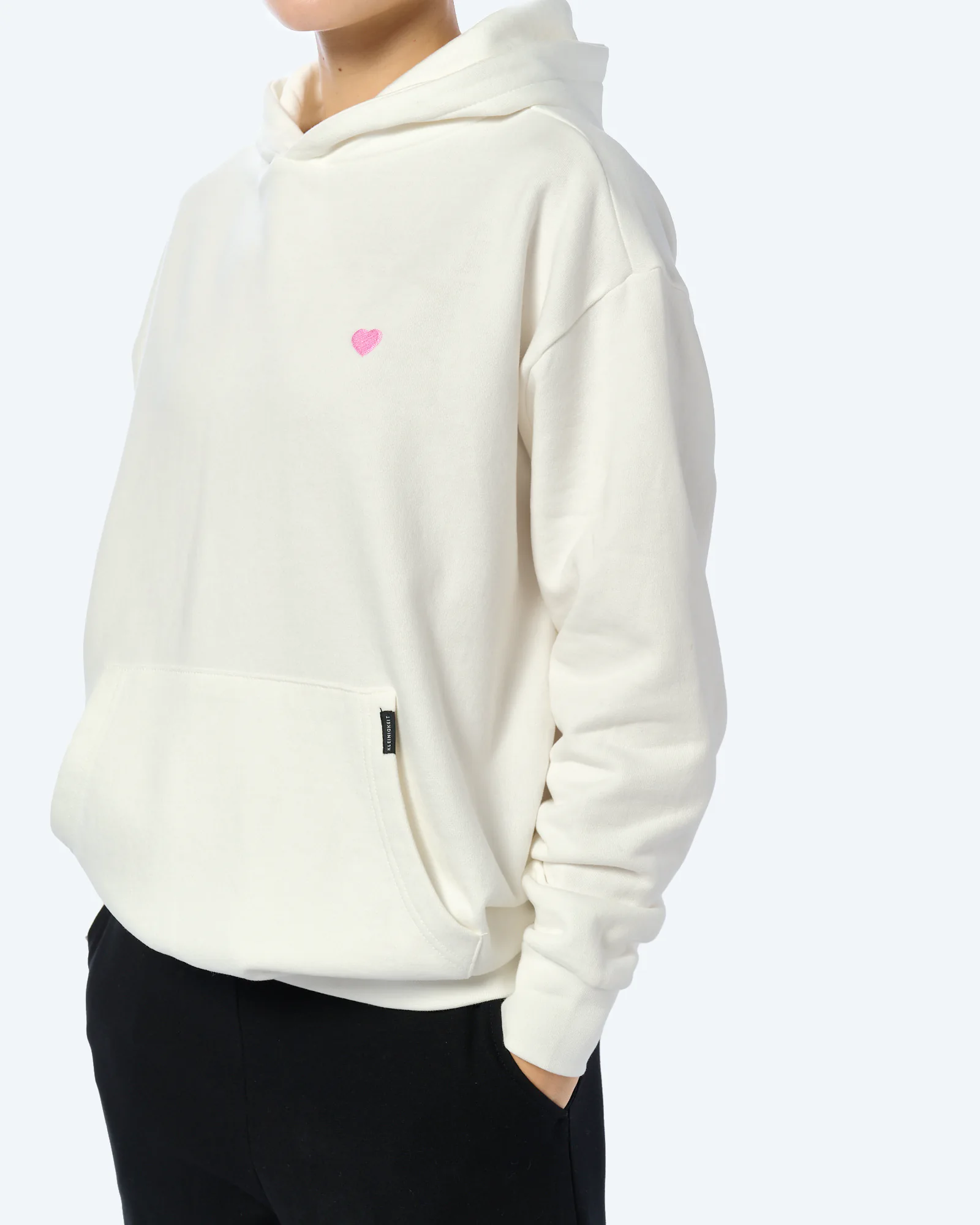 Kleinigkeit Love Is Love Hoodie Offwhite