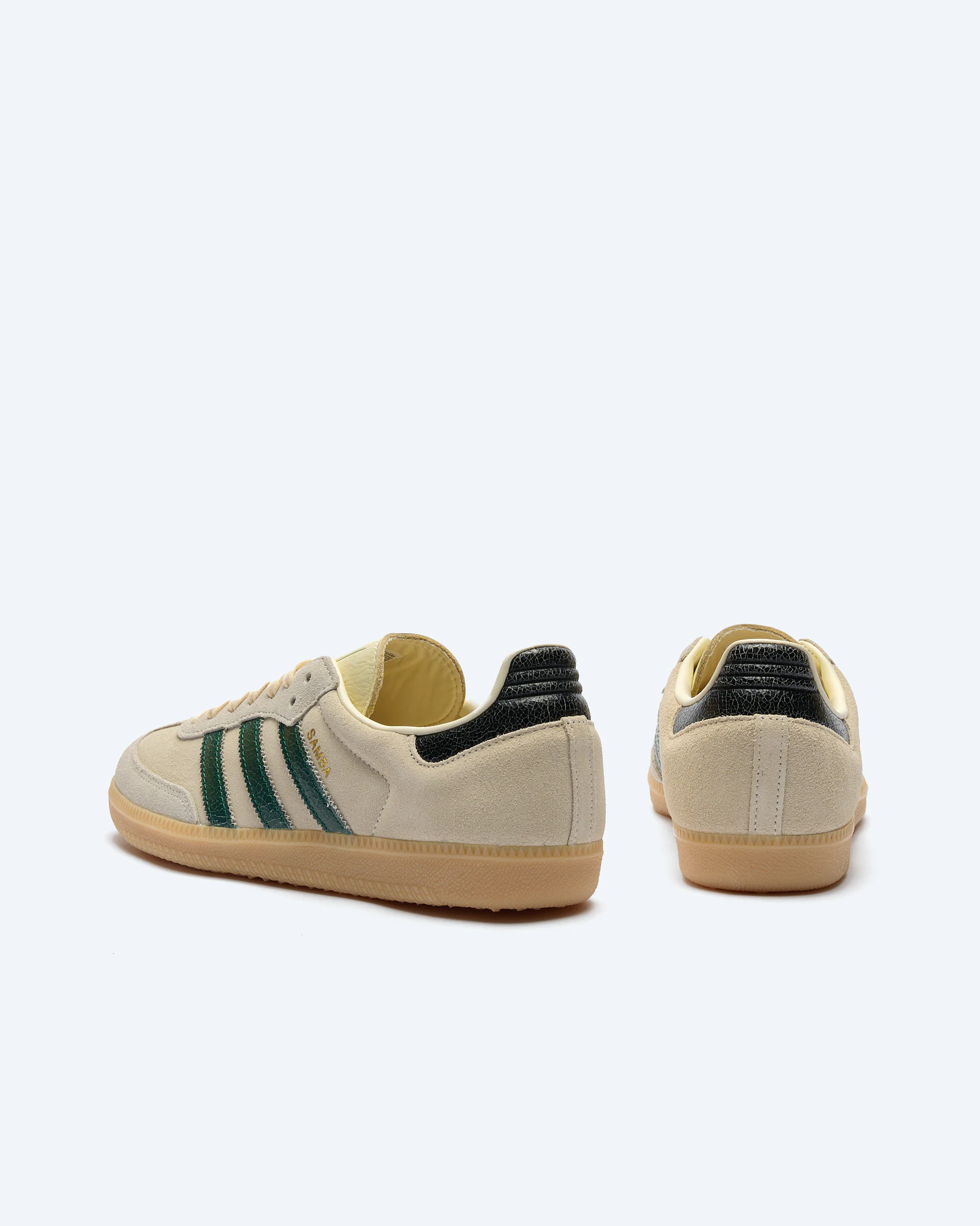 Originals Samba OG Sneaker Core White/Core Green/Magic Beige