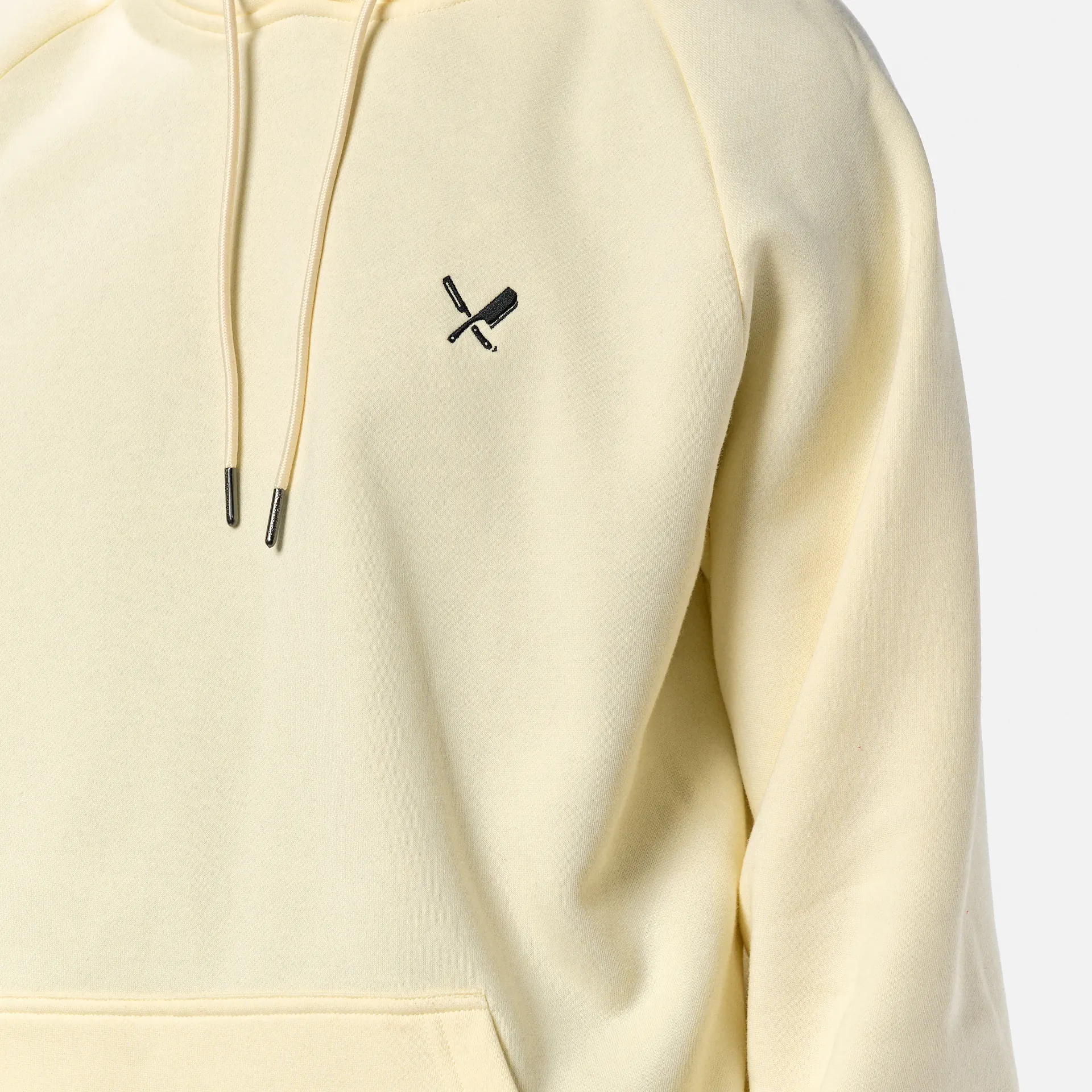 Distorted People Classic Raglan Hoodie Offwhite