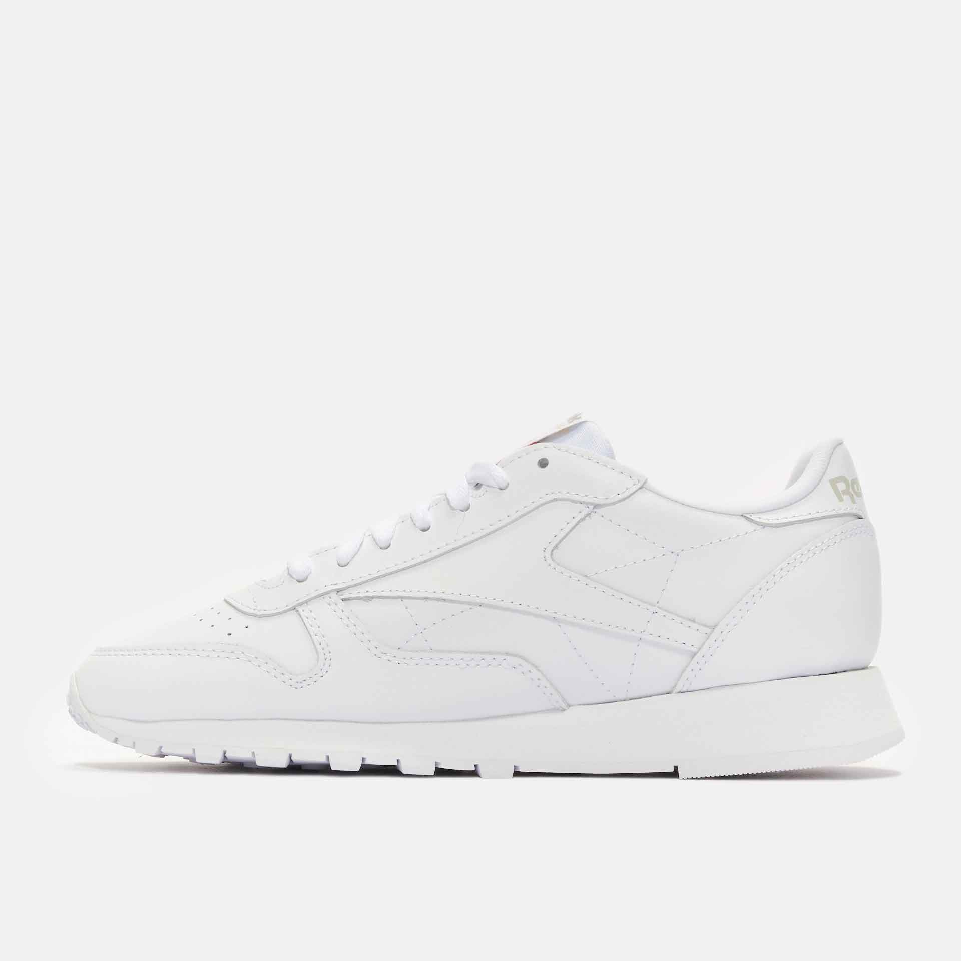 Reebok Classics Leather Sneaker Footwear White/Footwear White/Pure Grey 3