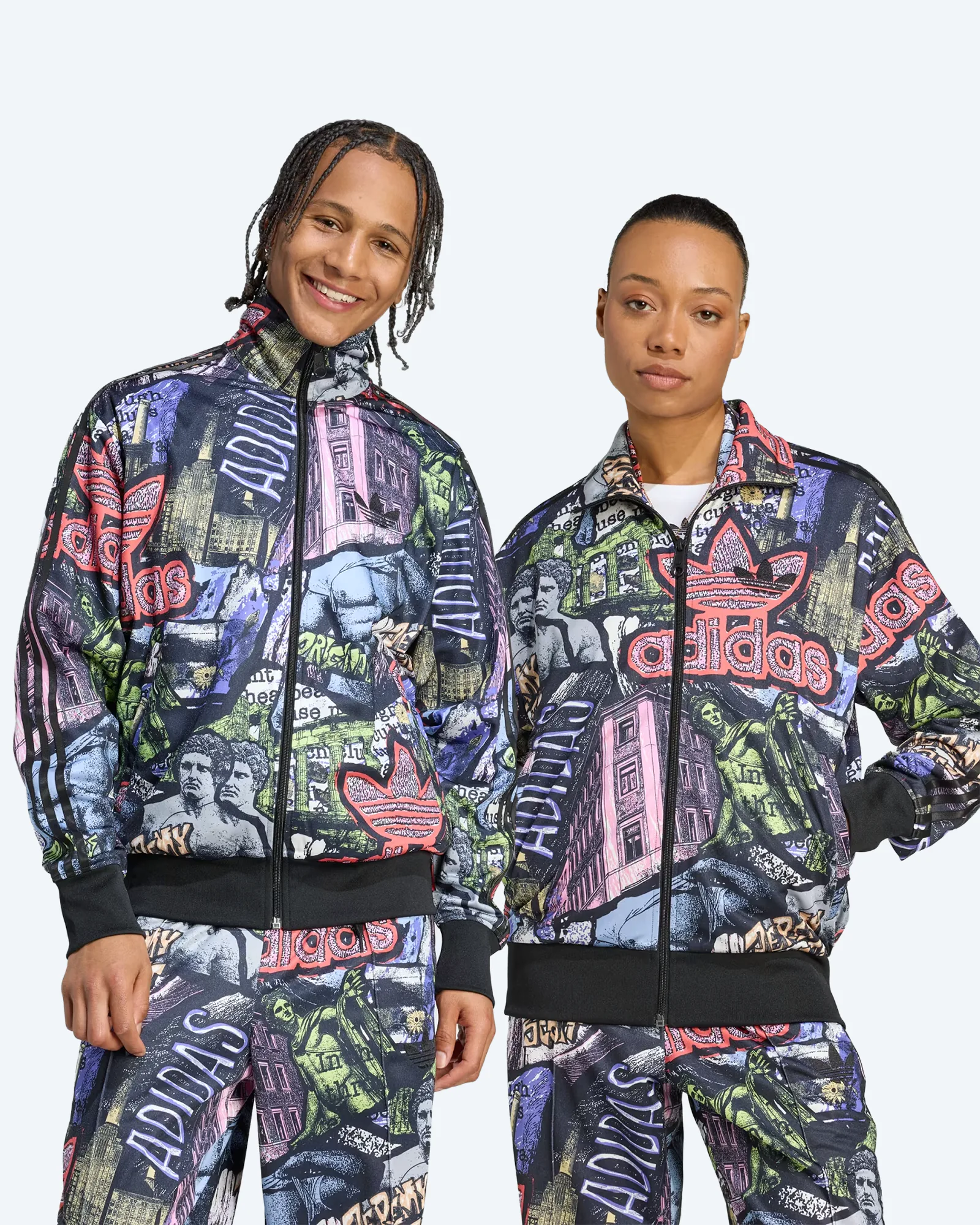 adidas Originals x Jeremy Scott AOP Track Top Multicolor