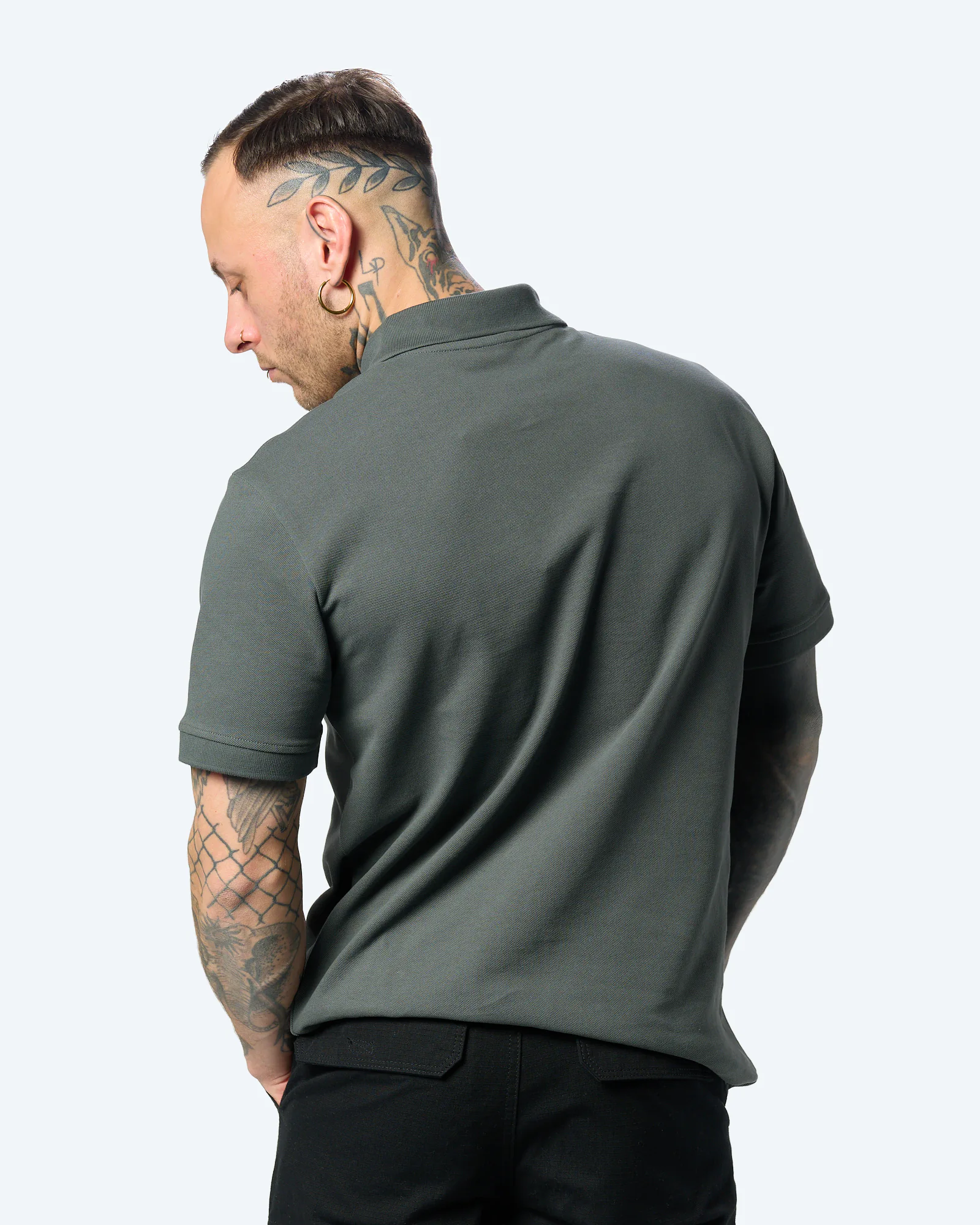 ARMEDANGELS MAARIO Polo Space Steel