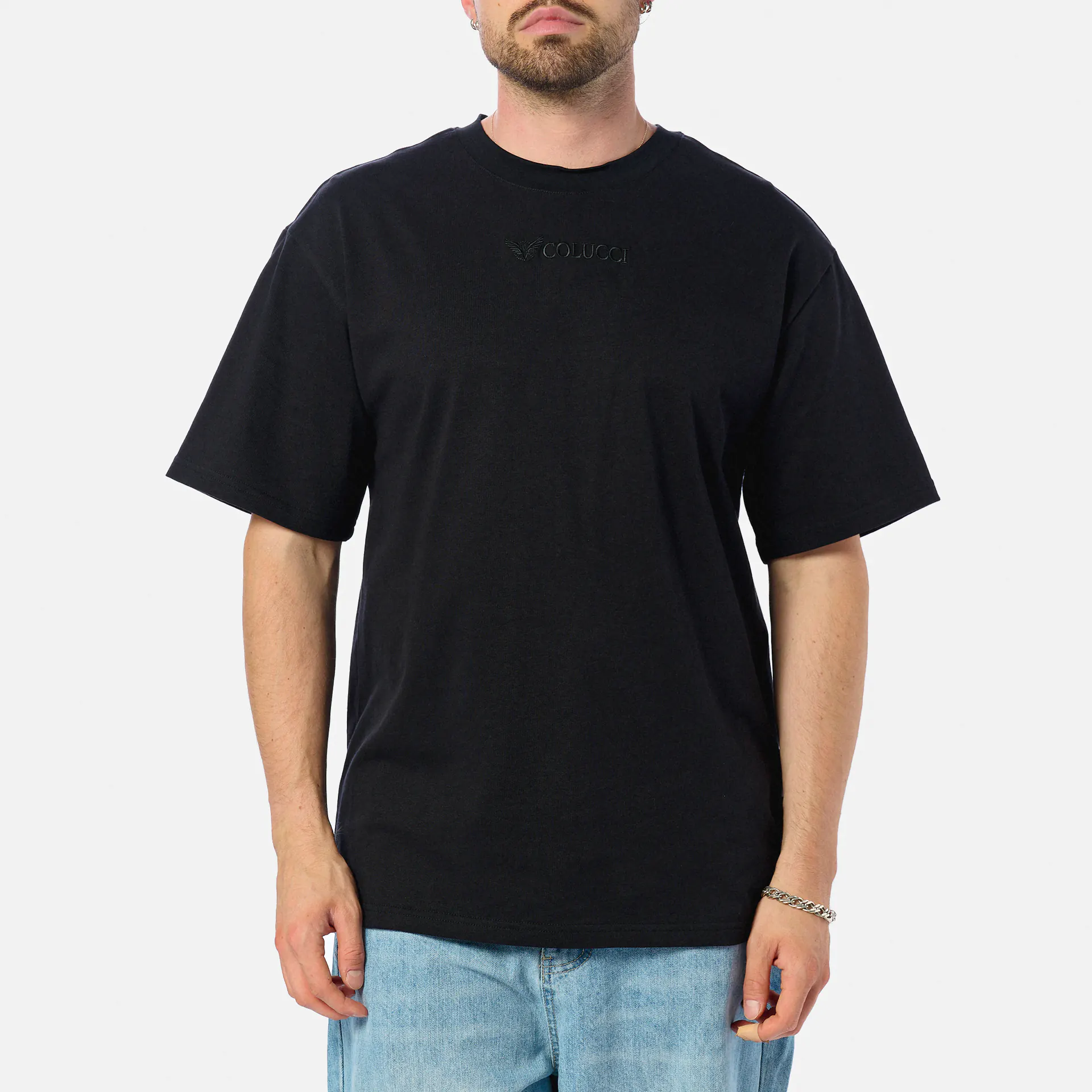 Colucci Logo T-Shirt Ikarus Black/Black