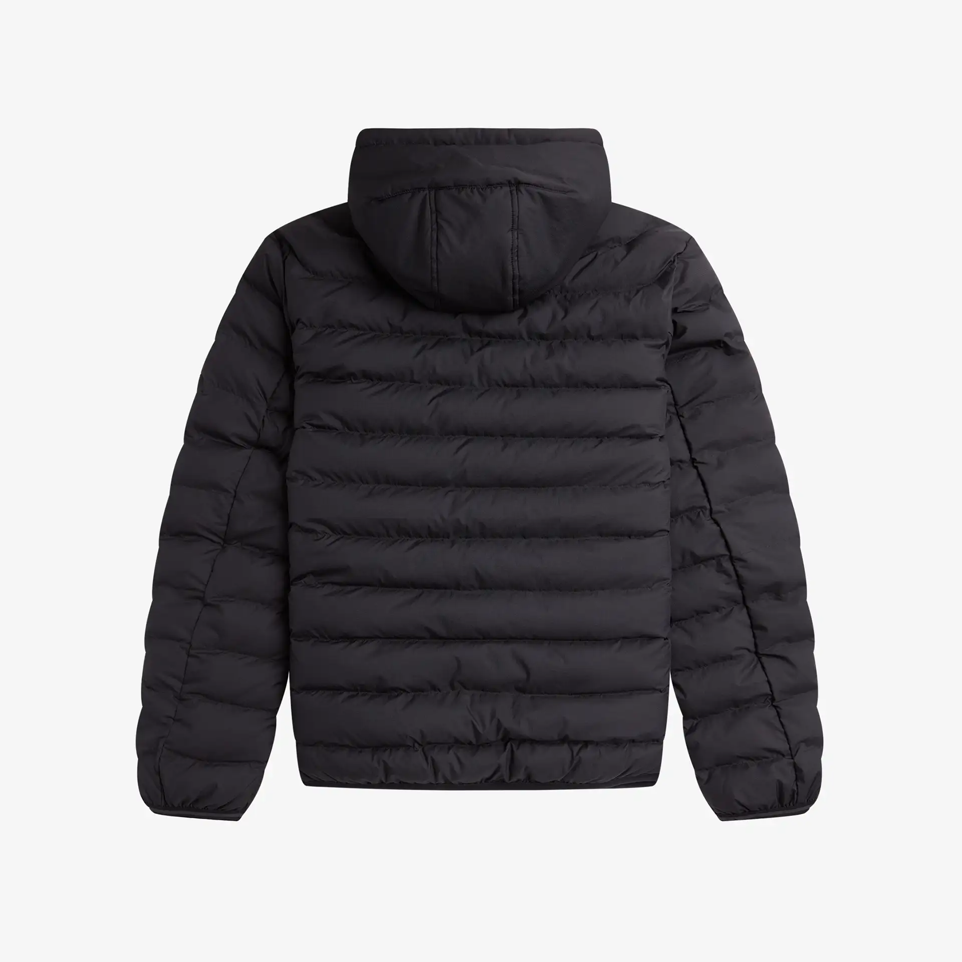 Fred Perry Hooded Insulated Jacket Black