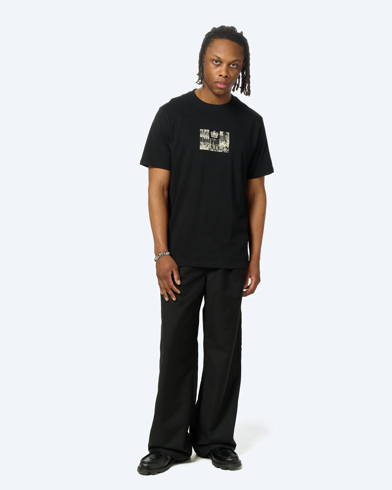 Weekend Offender Albion Graphic T-Shirt Black