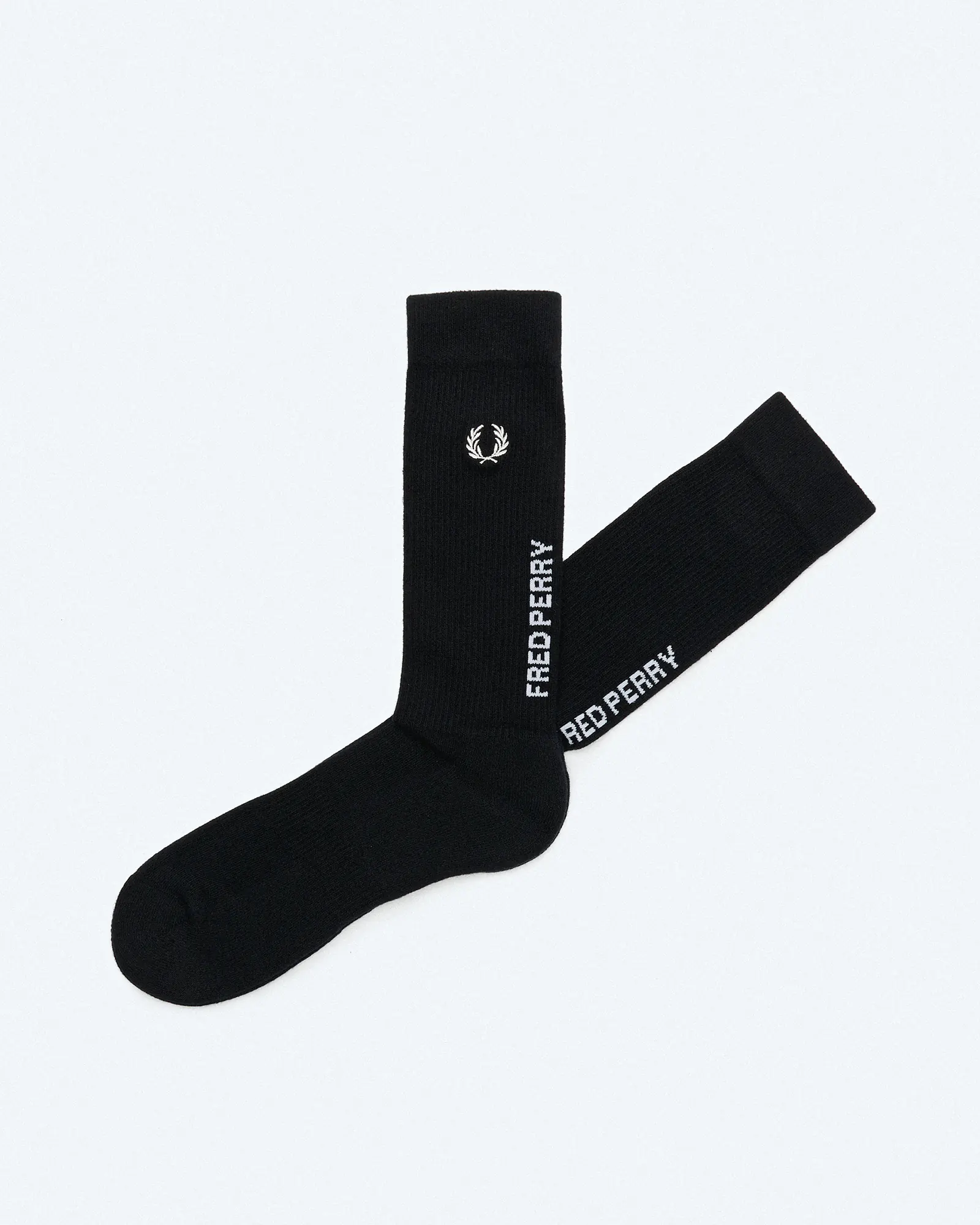 Fred Perry Bold Branding Sock Black