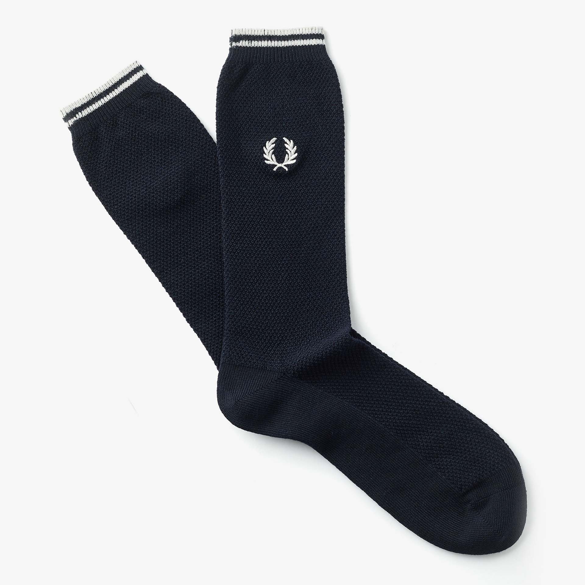 Fred Perry Socken Navy / White