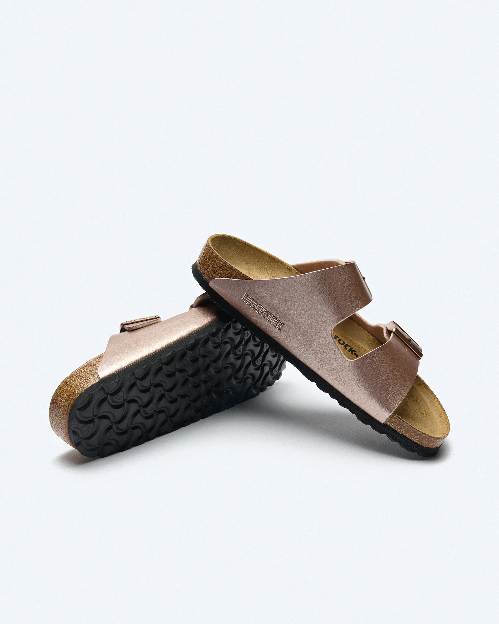 Birkenstock Arizona Birko-Flor (Narrow Fit) Sandals Copper 