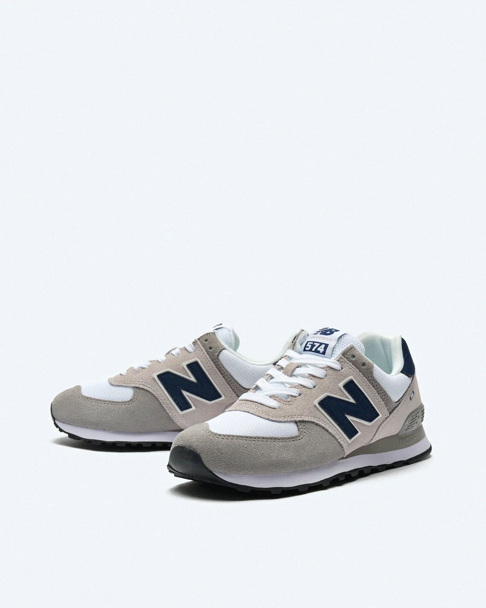 New Balance ML574EAG Sneaker Rain Cloud/White New Balance ML574EAG Sneaker Rain Cloud/White