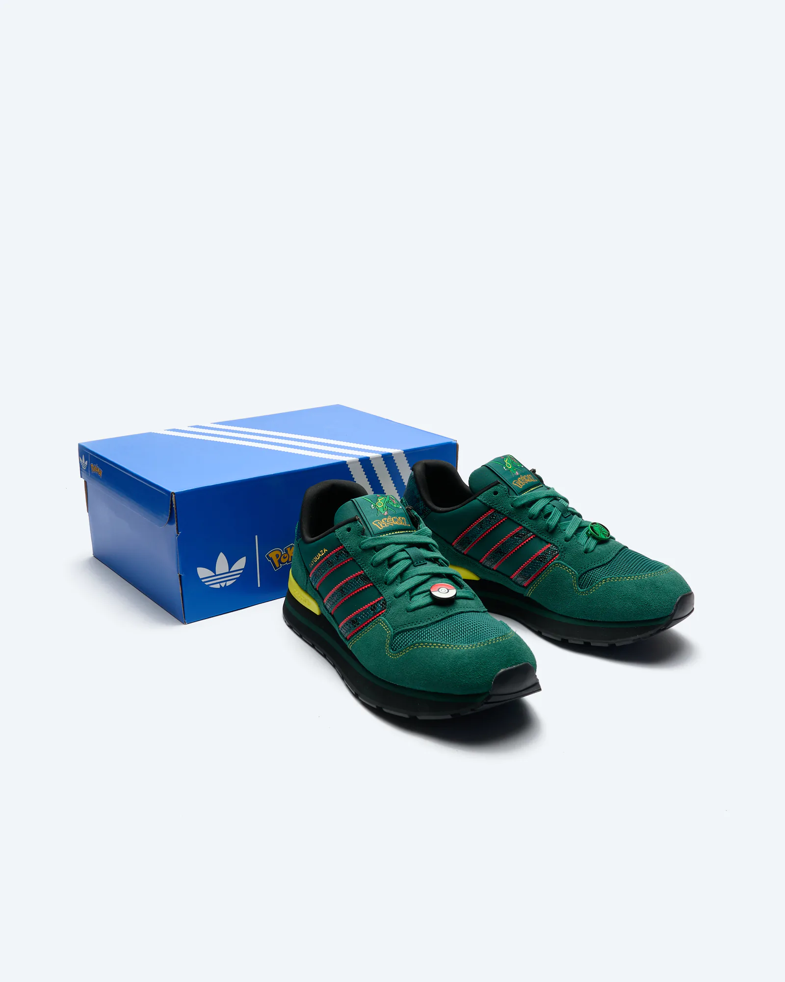 Originals x Pokémon ZX 500 RS Sneaker Green/Yellow/Green