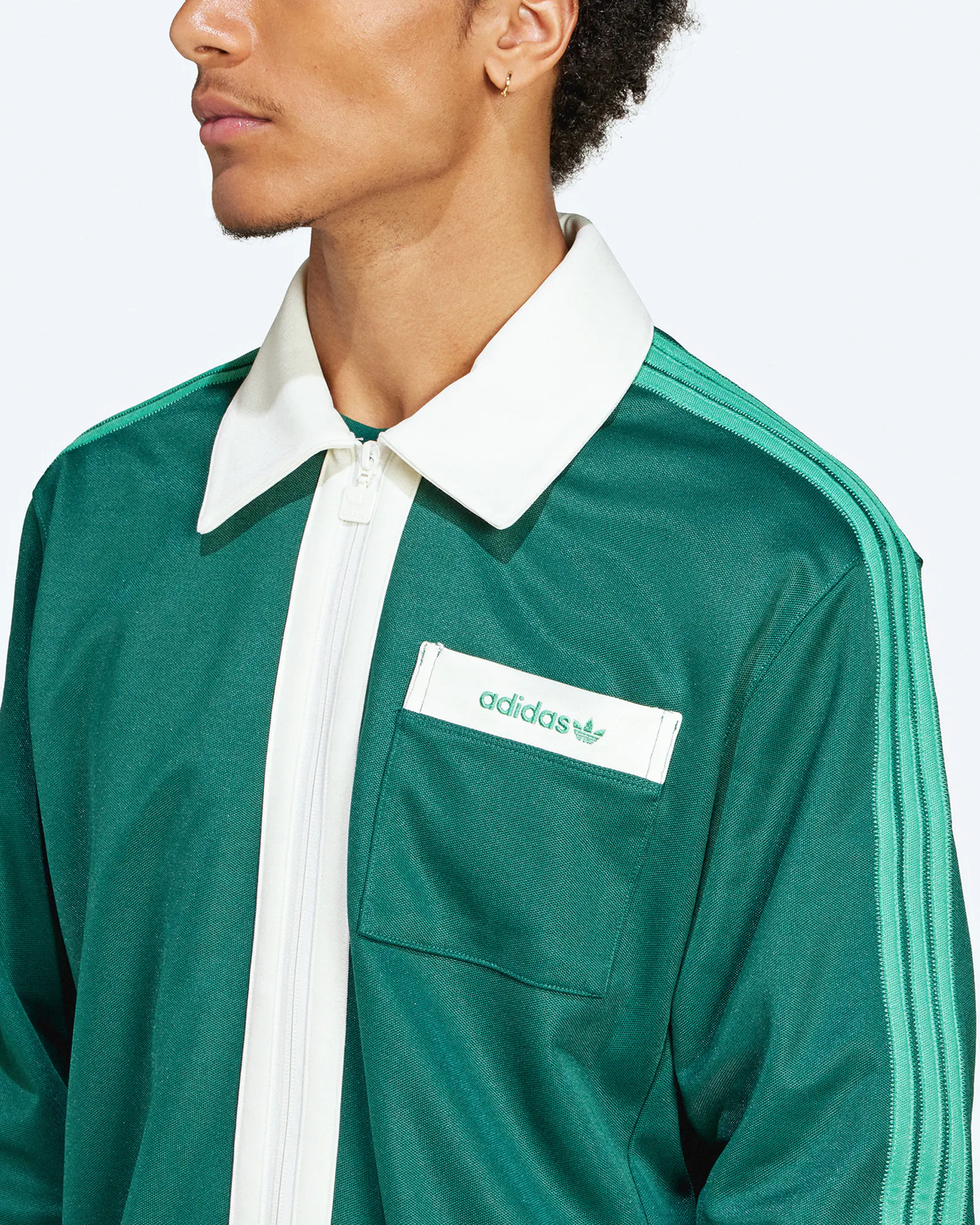 adidas Originals Track Jacket Collegiate Green adidas Originals Track Jacket Collegiate Green