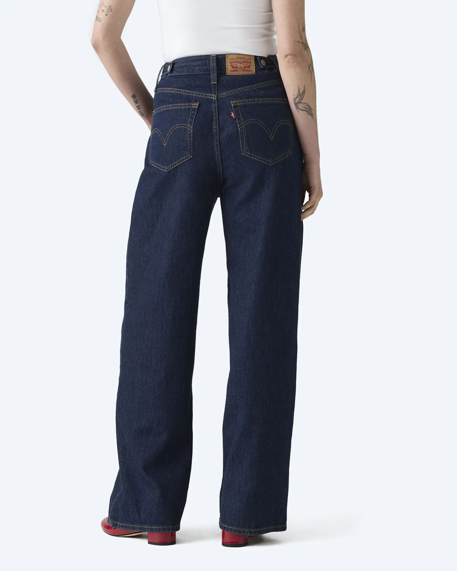 Cinch Baggy Dark Indigo Flat Finish Jeans Reign Of The Rinse