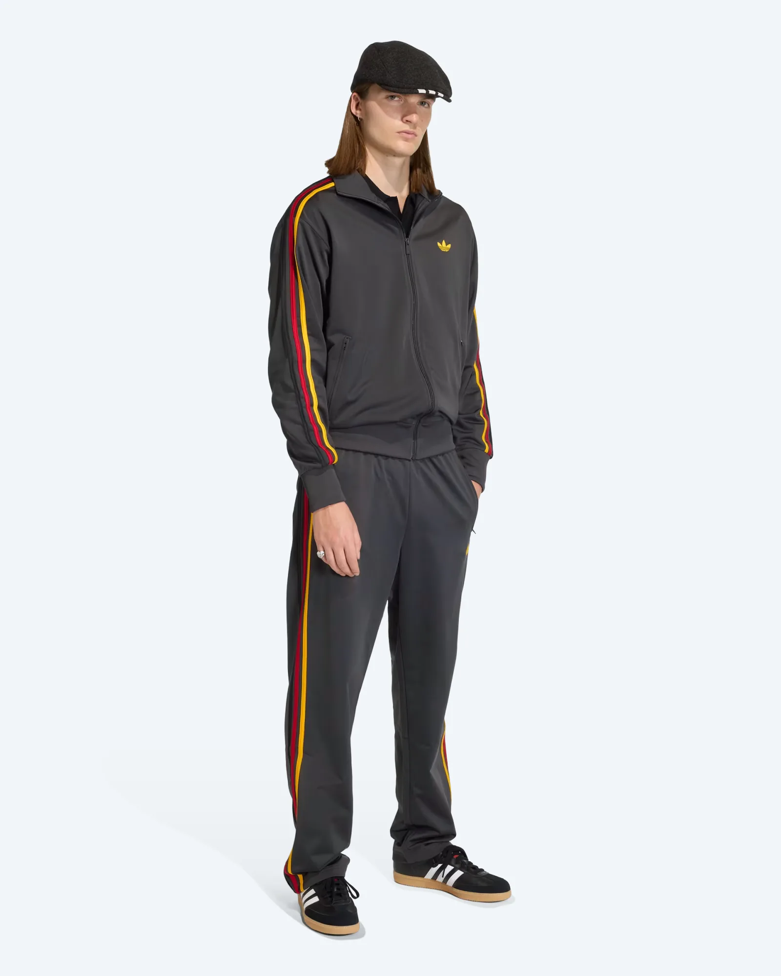 Adidas Firebird Track Jacket Germany Black/Gold/Red