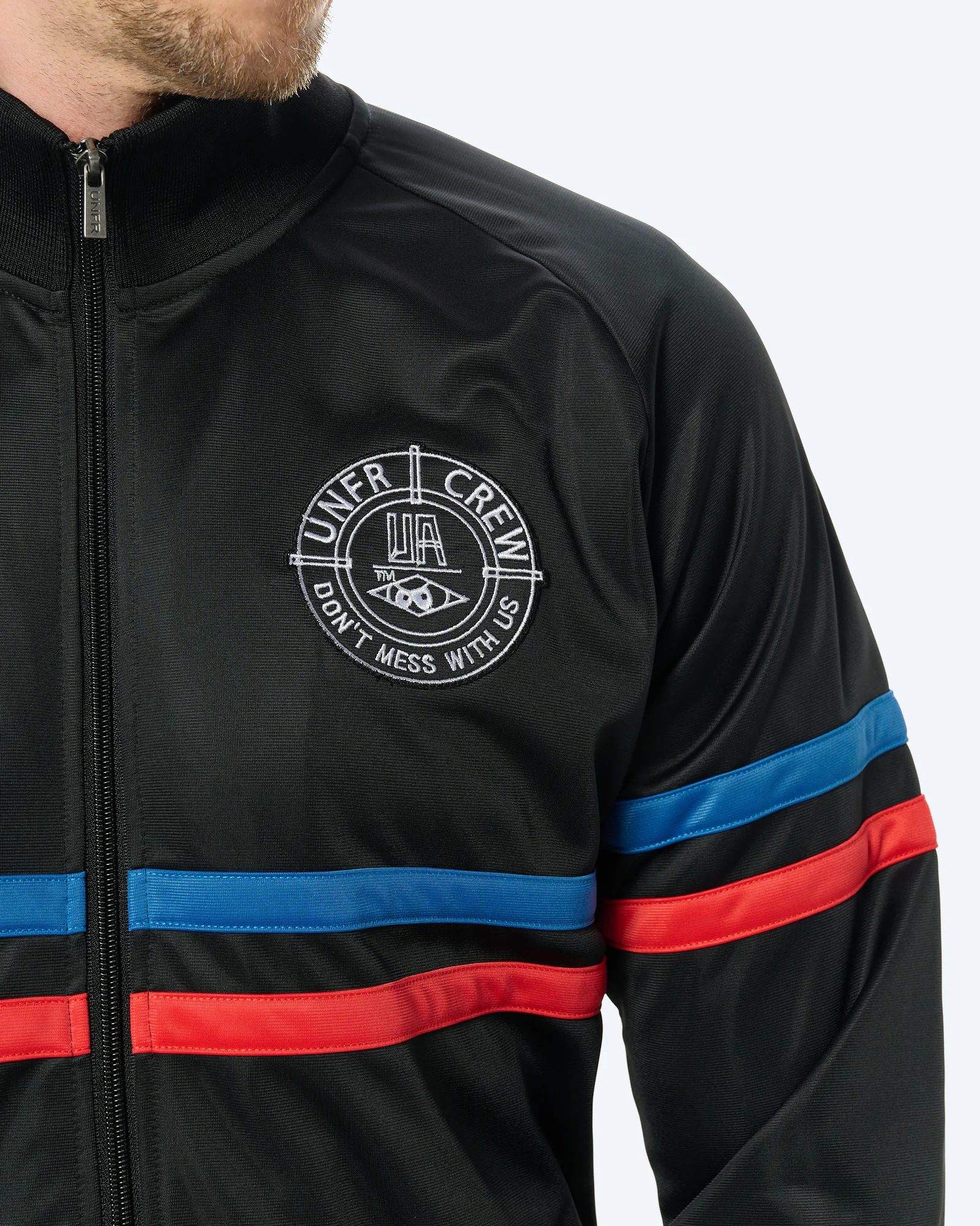 DMWU Tracktop Black Tricolore