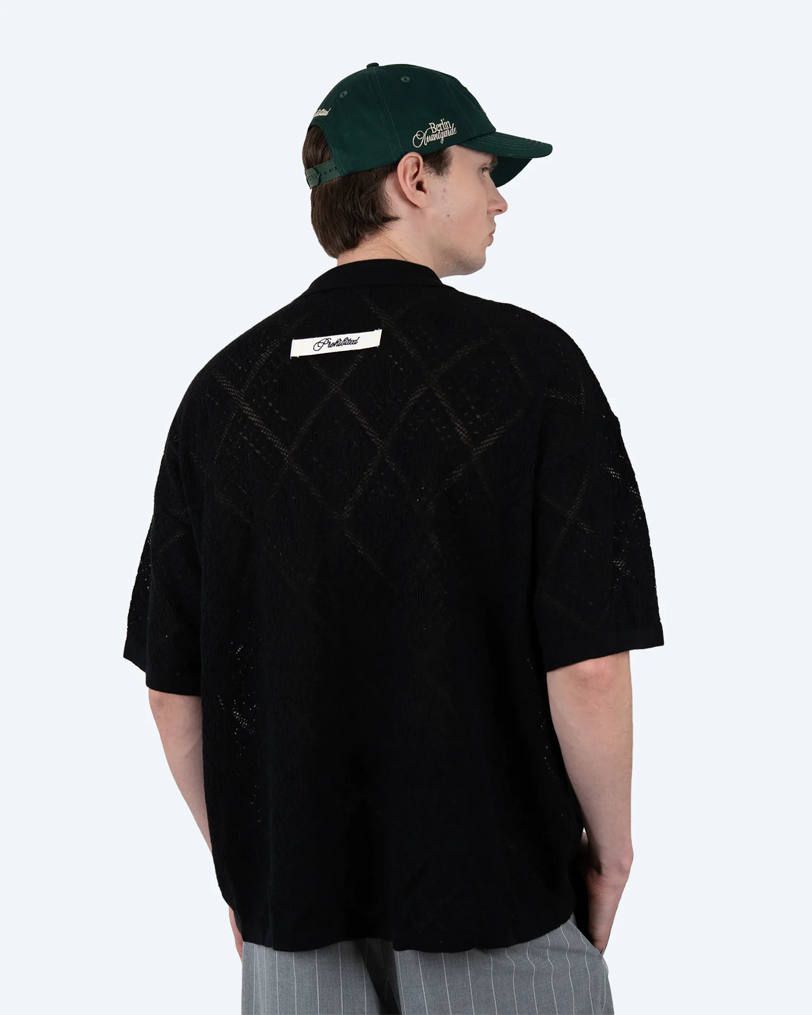 Silent Bay Lace Shirt Black
