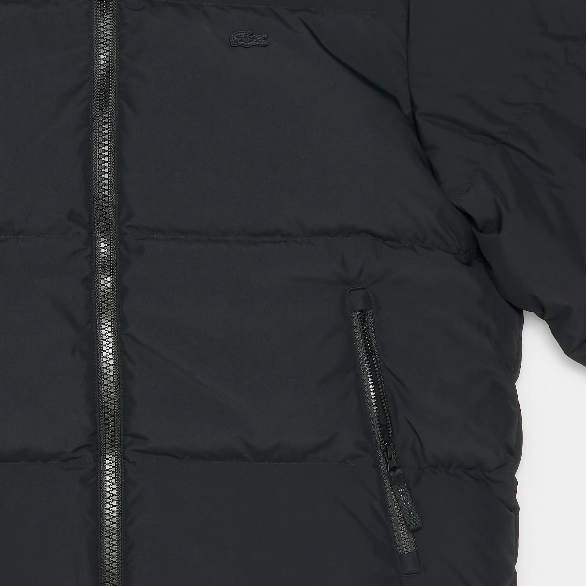 Lacoste Water Repellent Puffer Jacket Black