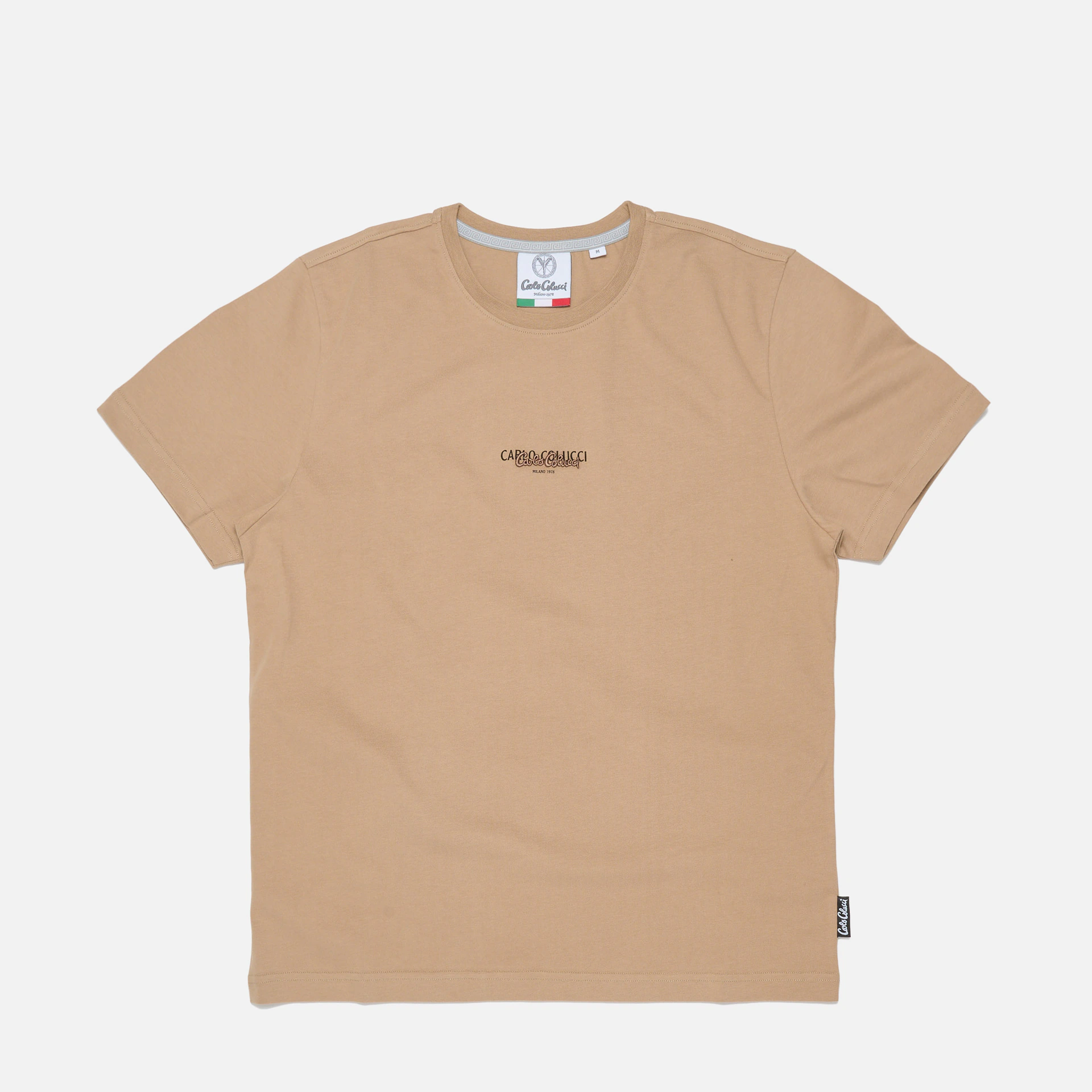 Carlo Colucci New Basic T-Shirt Sand