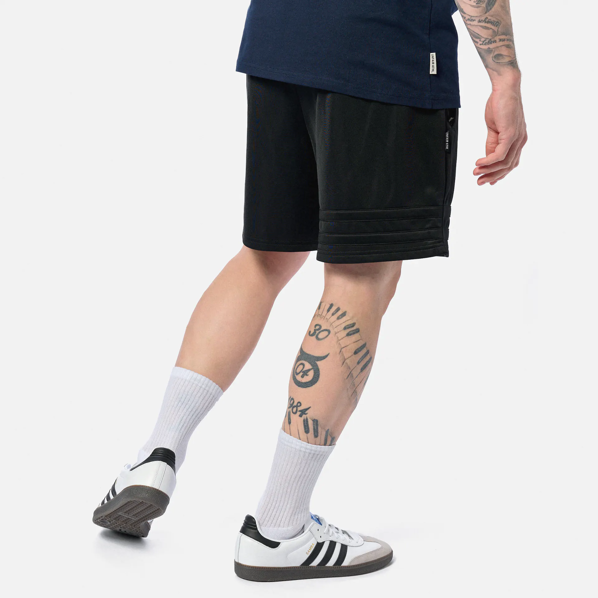 Unfair Athletics DMWU Athletic Shorts All Black