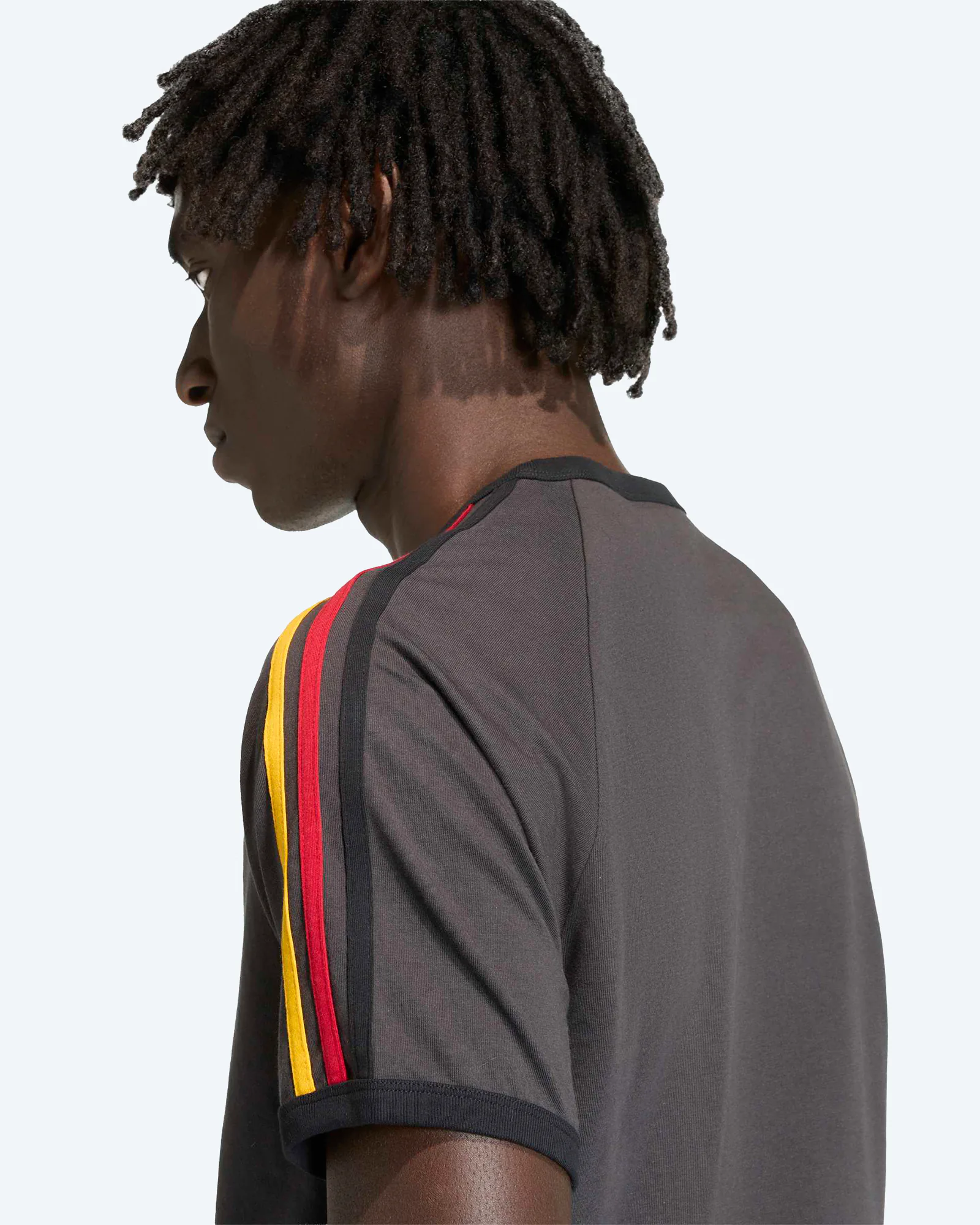 Originals 3-Stripes T-Shirt Utility Black/Gold