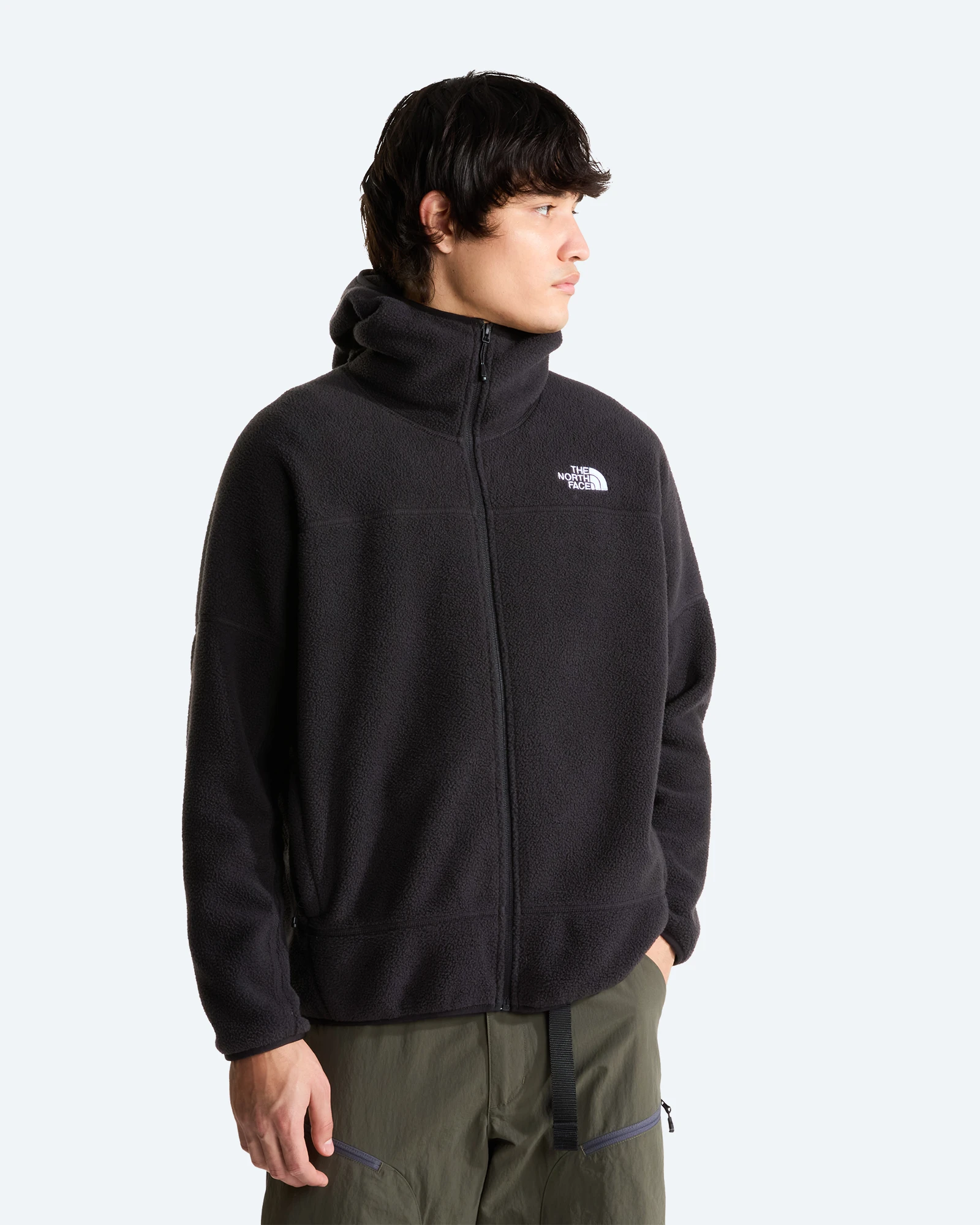 M NSE Full Zip Mask Fleece Jacket TNF Black