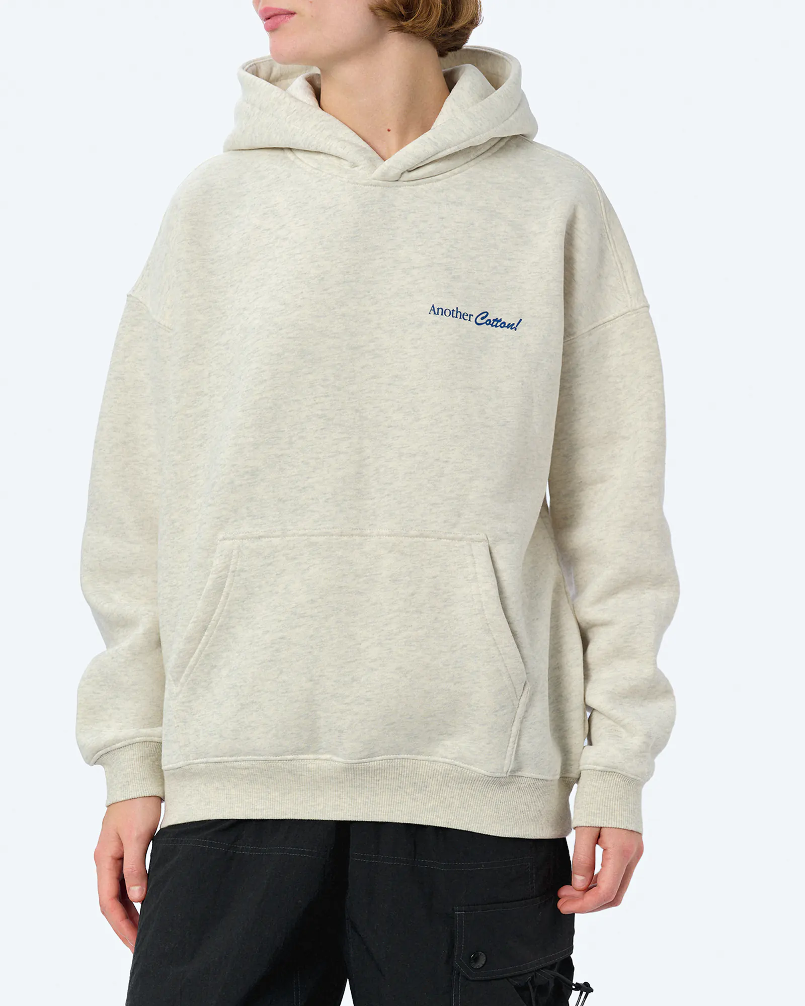 Another Cotton Breakfast Club Oversized Hoodie Grey Another Cotton Breakfast Club Oversized Hoodie Grey