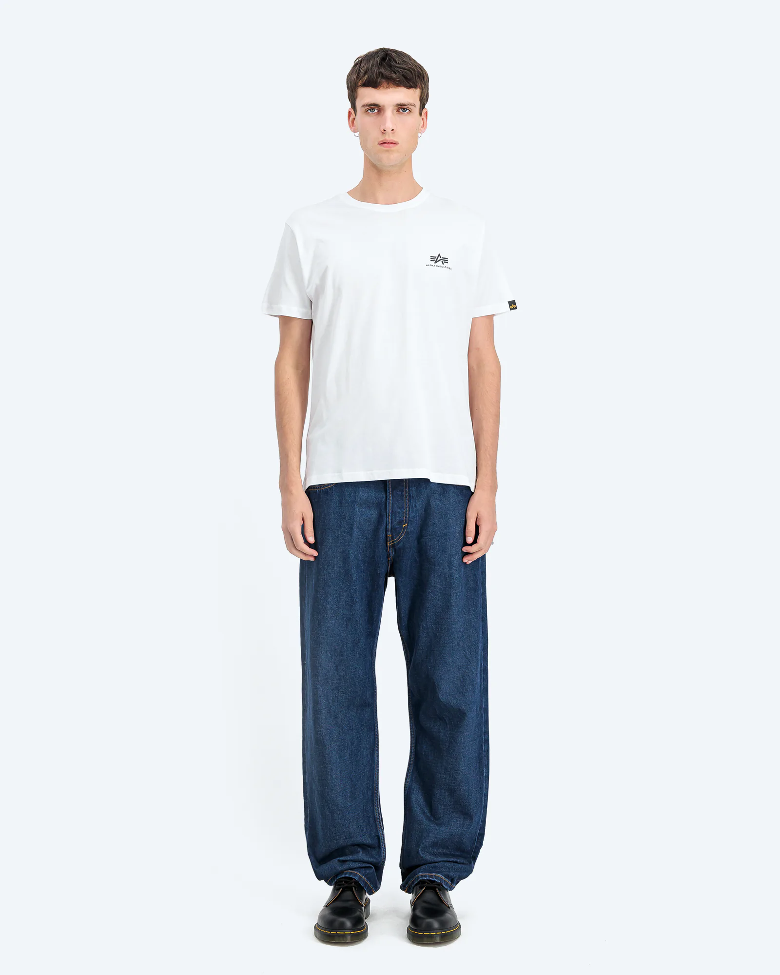 Backprint T-Shirt White/Black