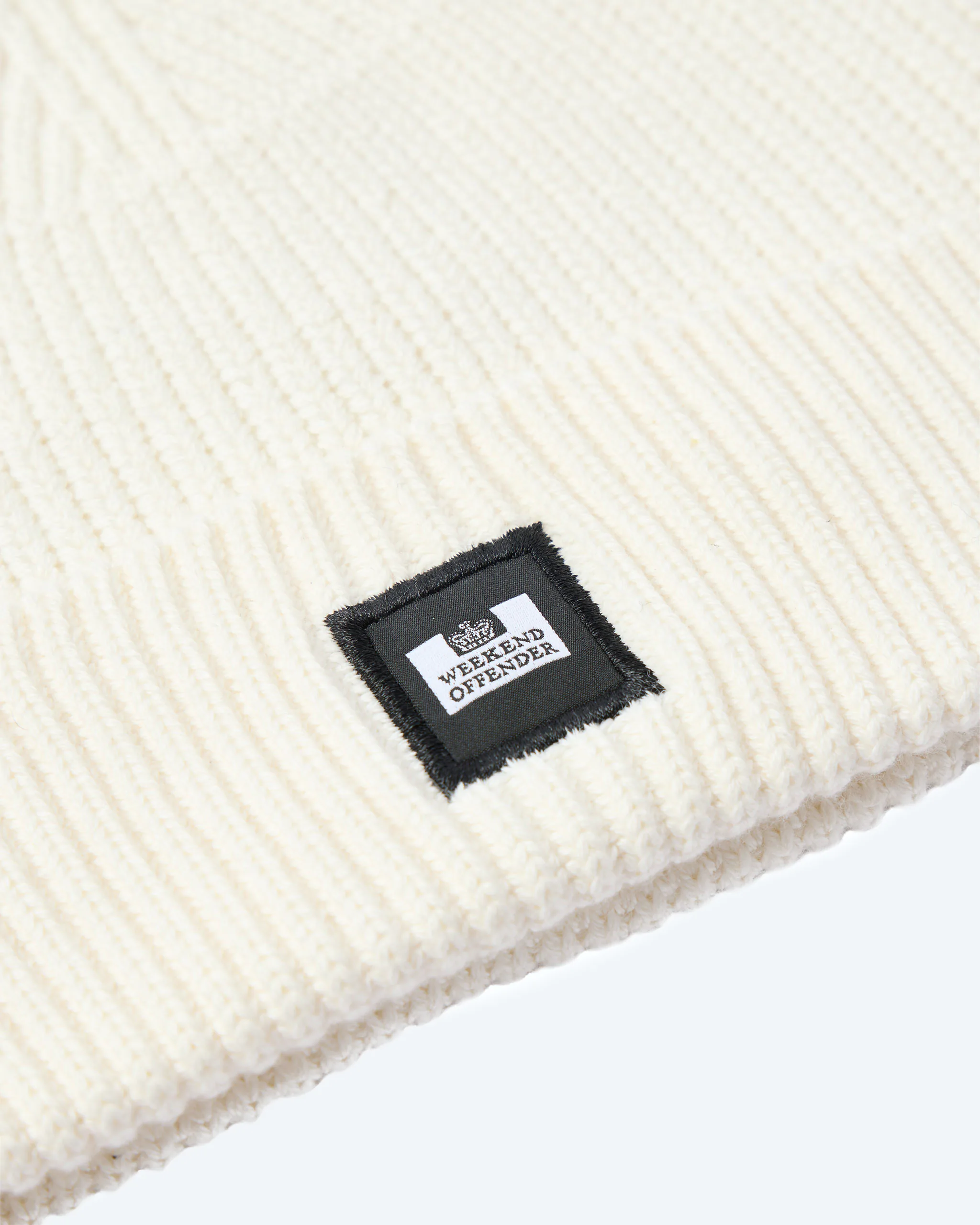 Kettama Rib Knit Beanie Ivory