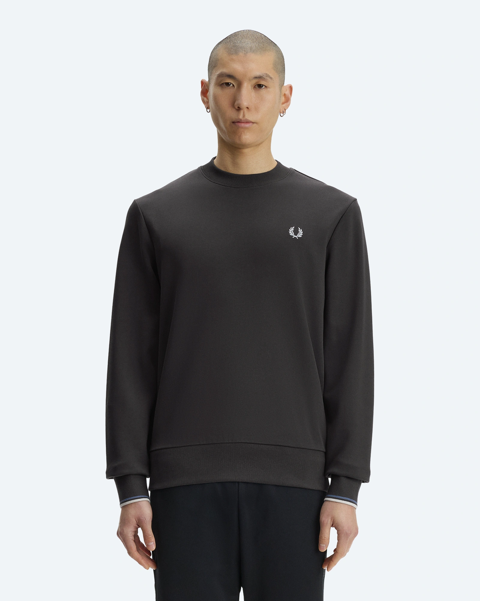 Crew Neck Sweatshirt Anchor Grey/Ace Blue/Slate