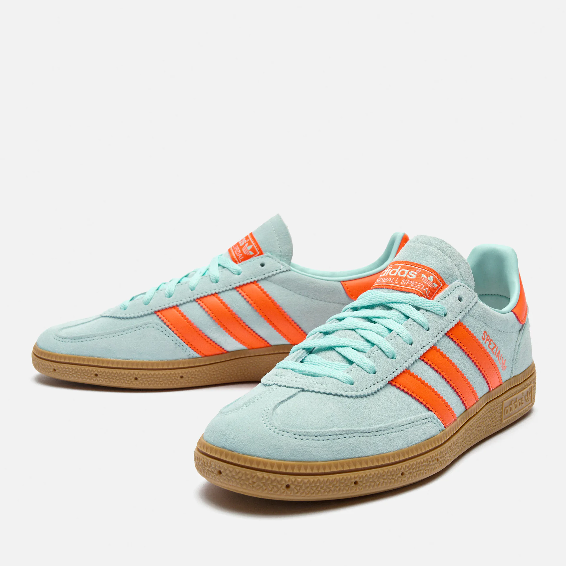 adidas Originals Handball Spezial Sneaker Flash Aqua Orange Gum