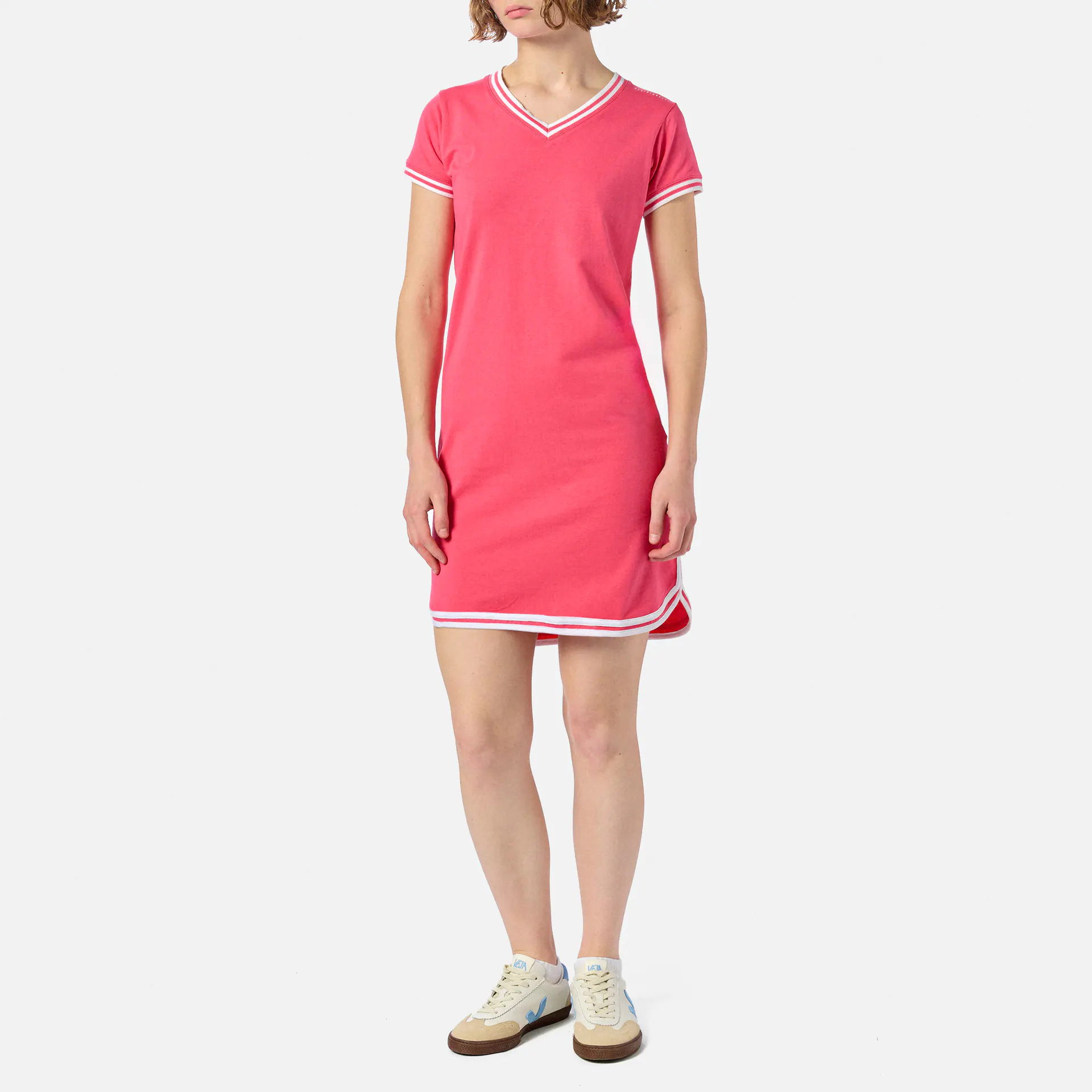 Kleinigkeit Görls Skörti V-Neck Dress Paradise Pink